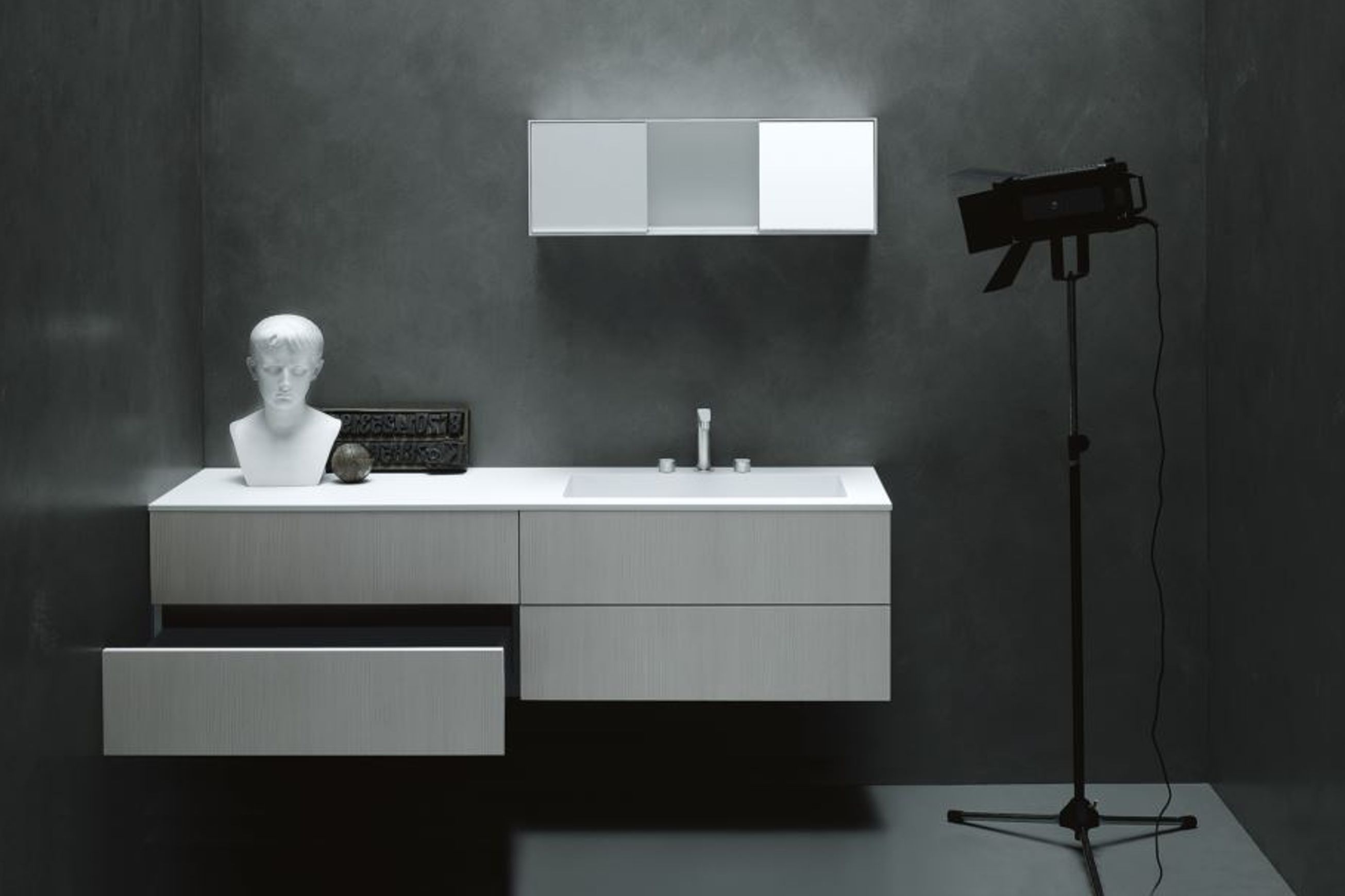 Simple Bathroom System by Boffi