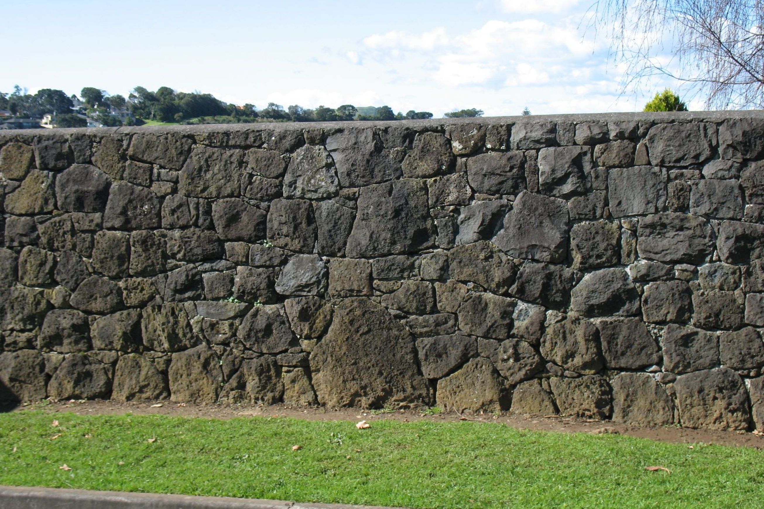 Stone Boundary Walls