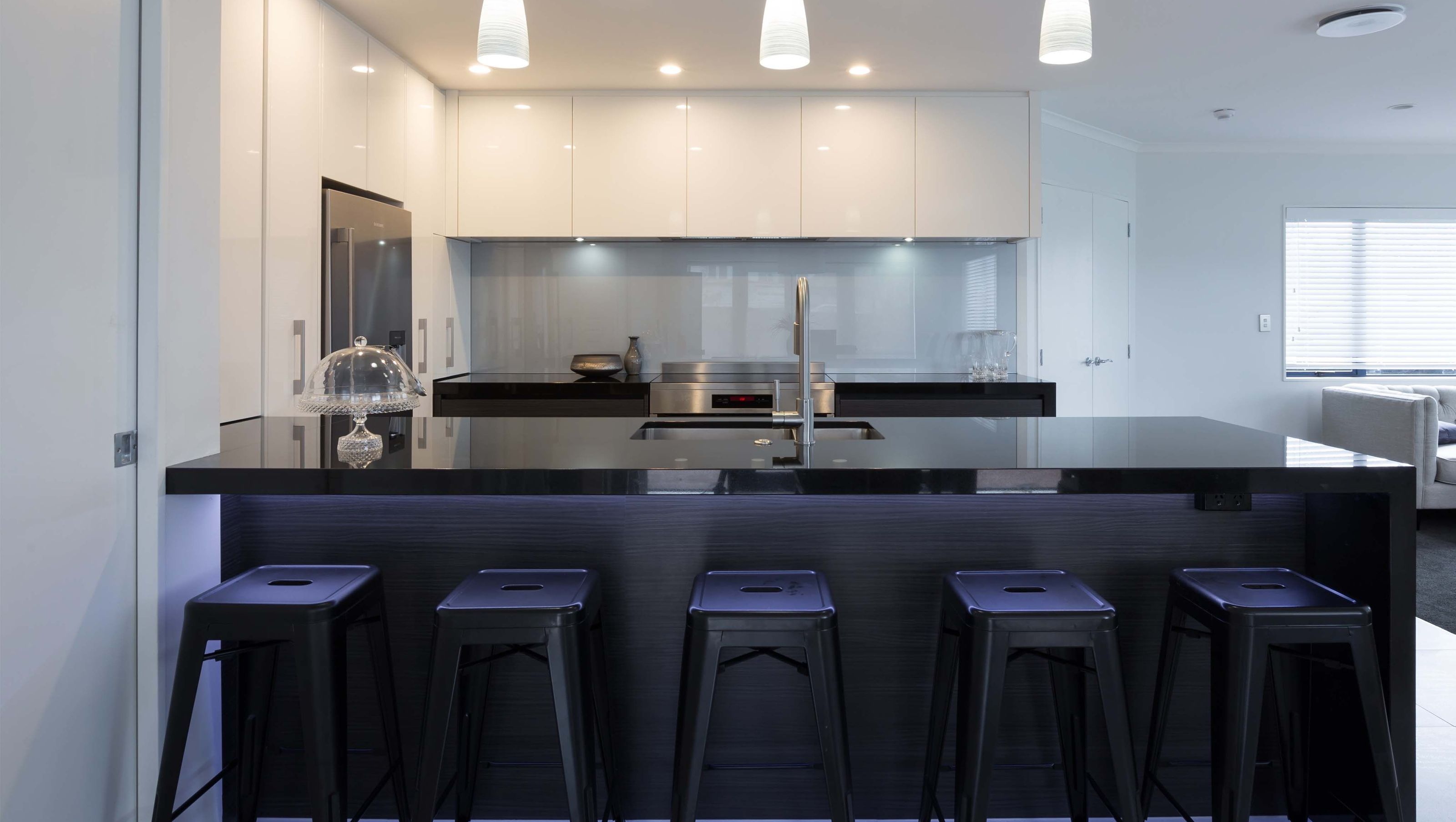 Ebony & Ivory Kitchen