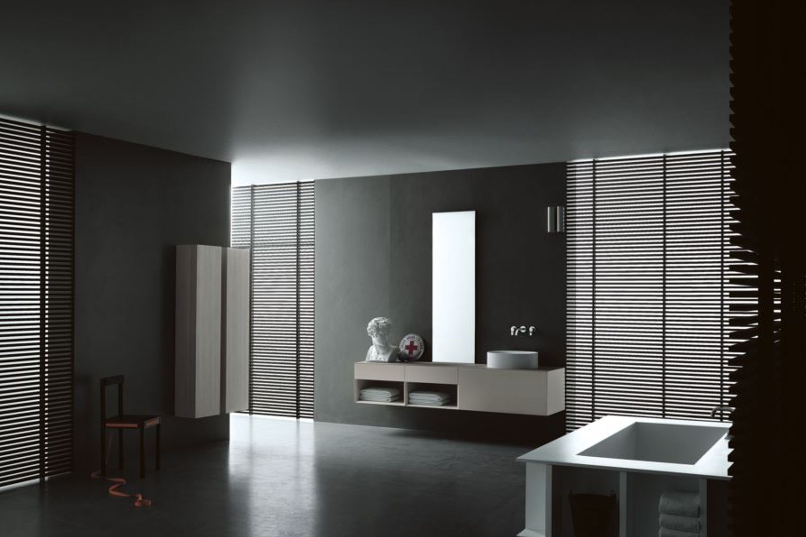 I Fiumi ST Bathroom System by Boffi