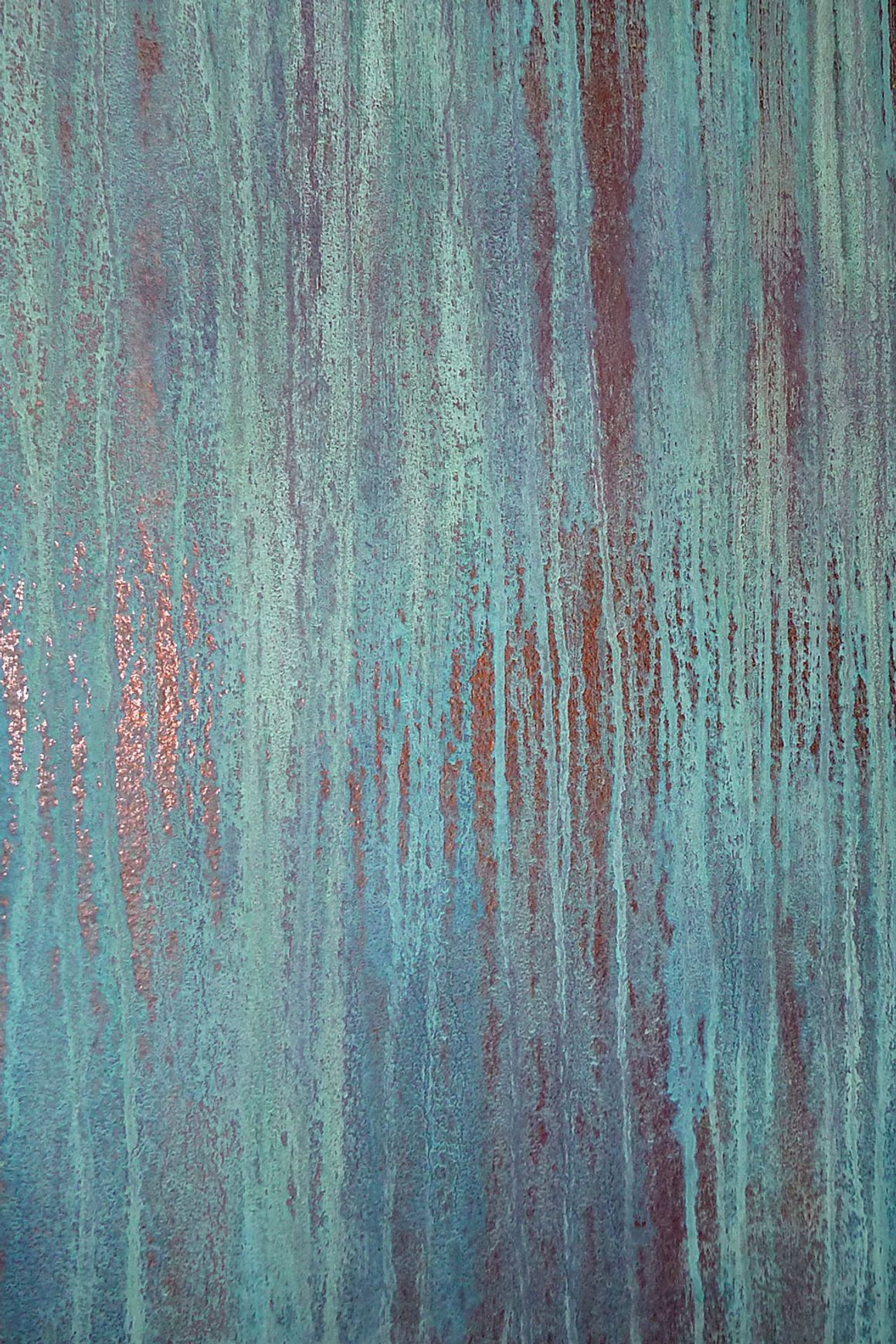 Liquid Copper & Patina Green