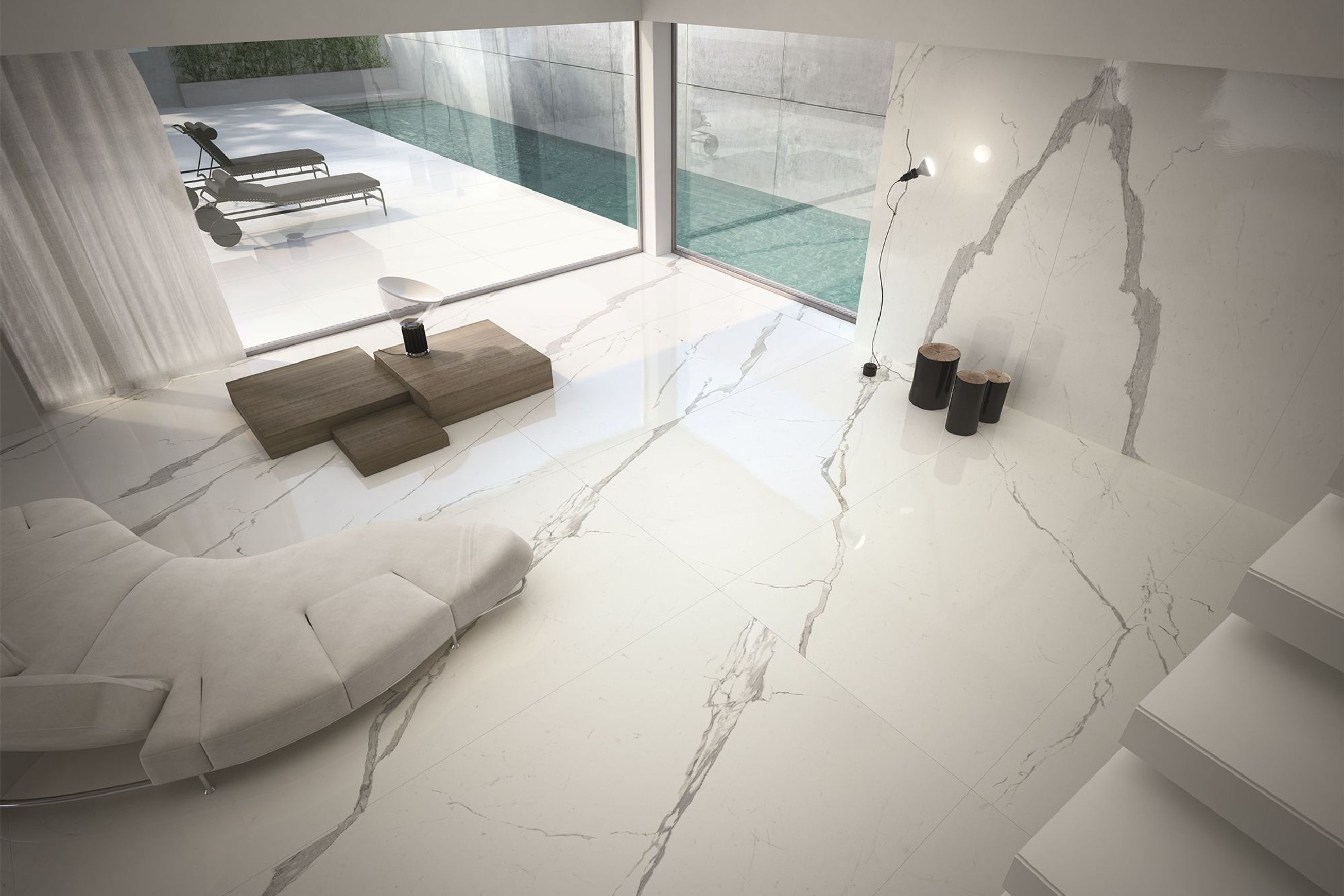Statuario Carrara Wall & Floor Tiles