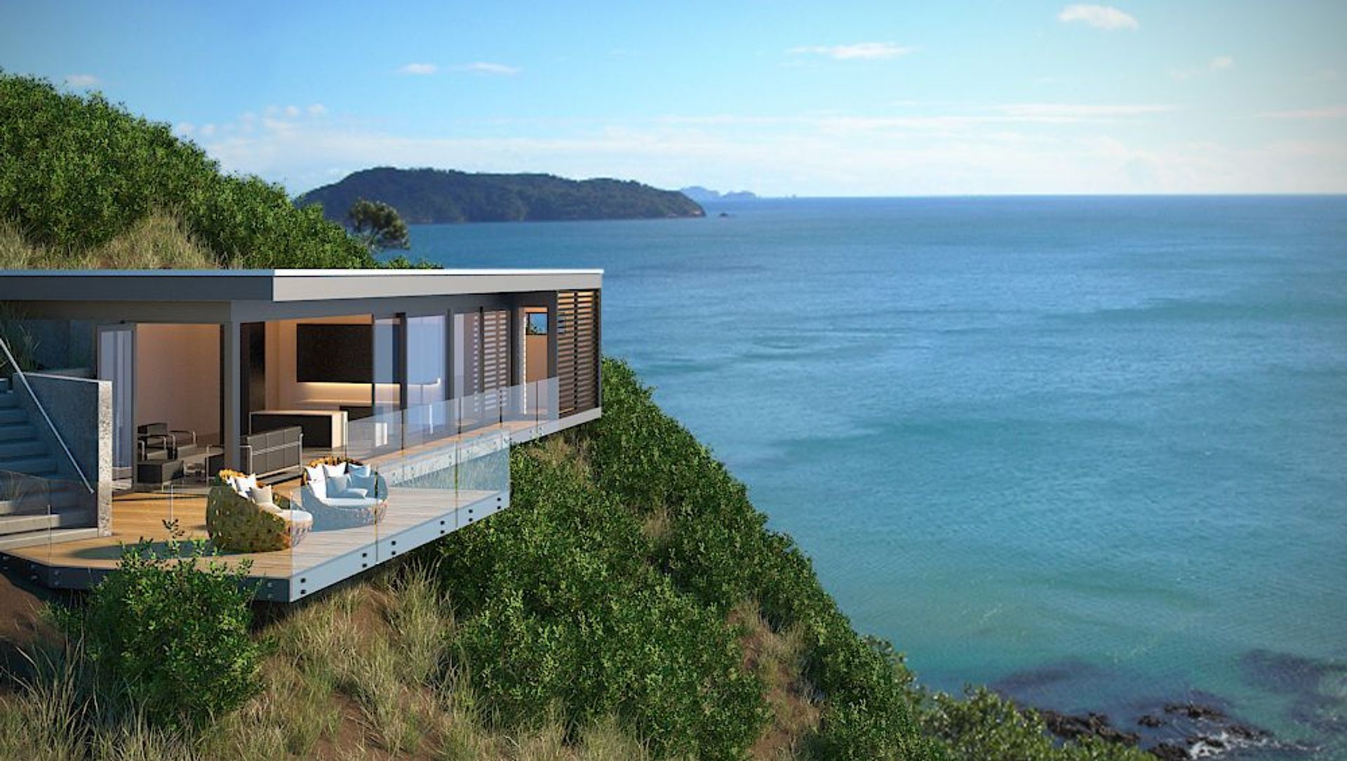 Tairua Clifftop House banner