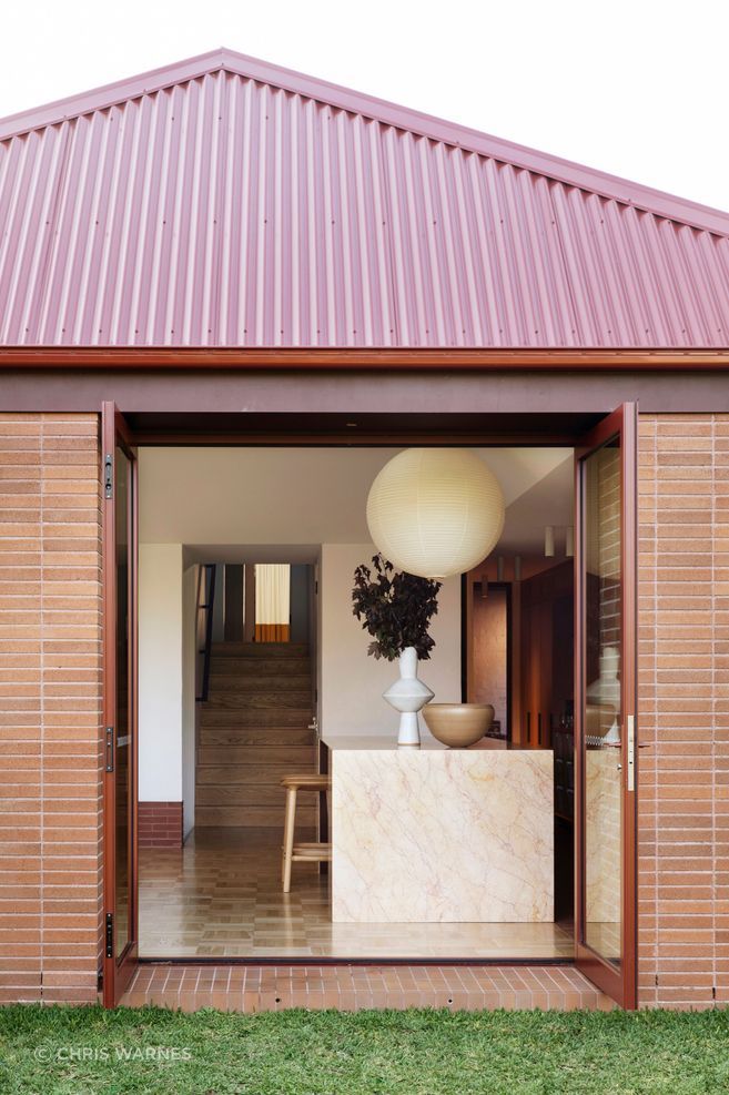 The modern extension connects beautifully.