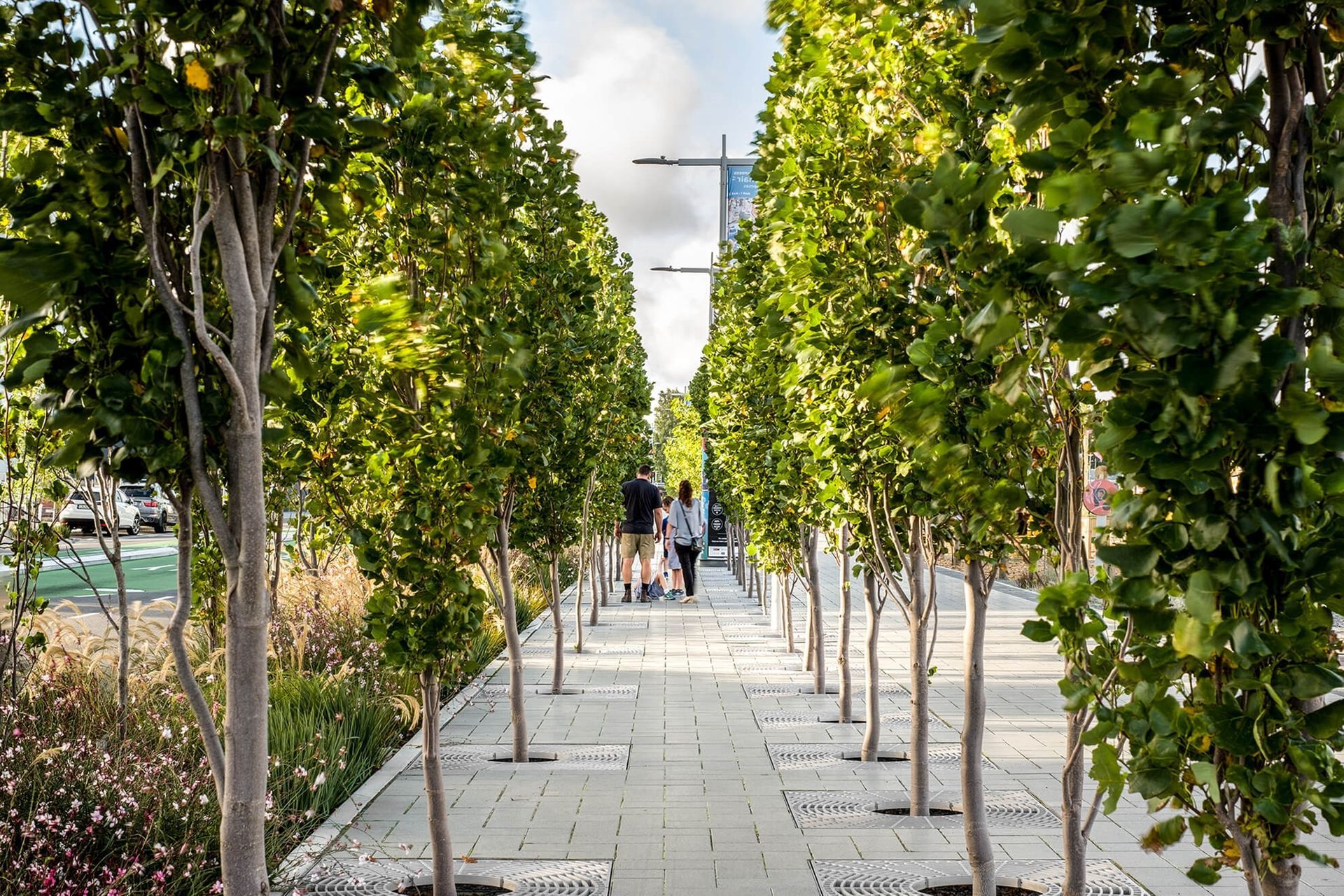 Jasmax reimagines over 75,000m² of Christchurch's travel network and public realm, providing the foundation for a healthier and safer city centre that aims to triple cycle and pedestrian movement by 2041 in line with increasing population growth.