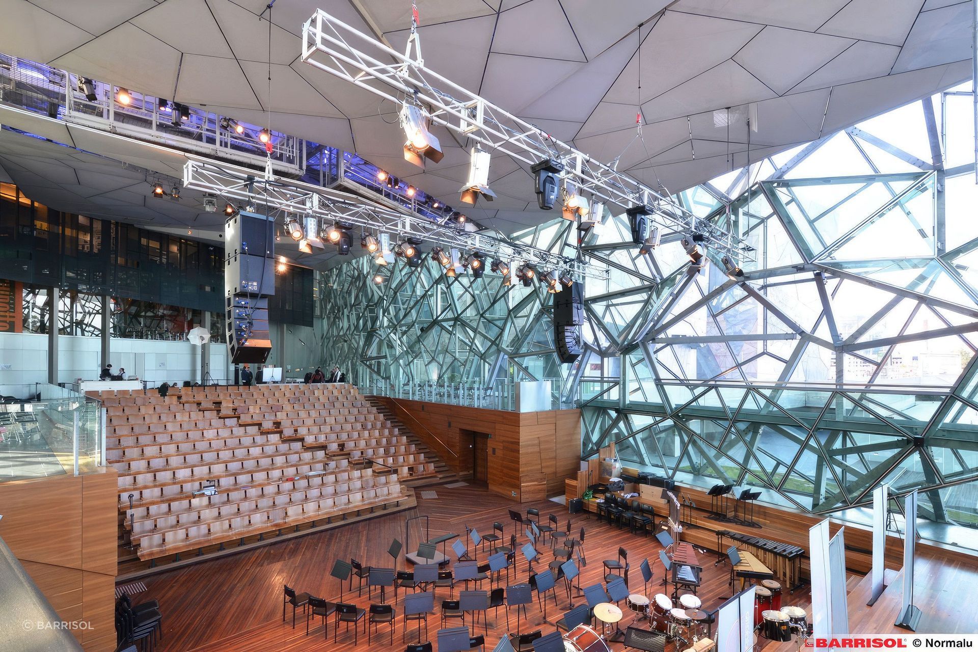 Melbourne’s Federation Square.
