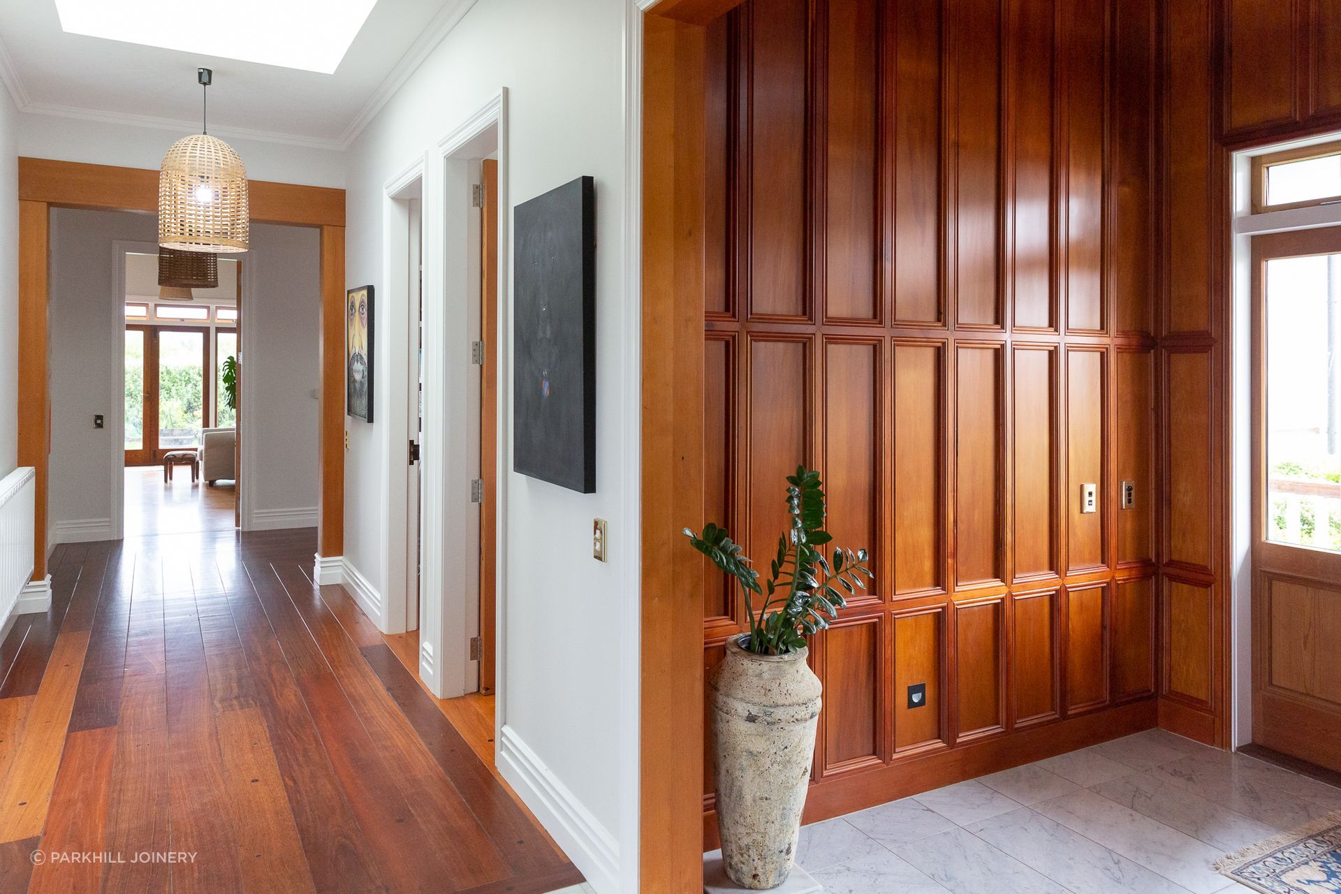 Jarra hardwood floors guide the way.