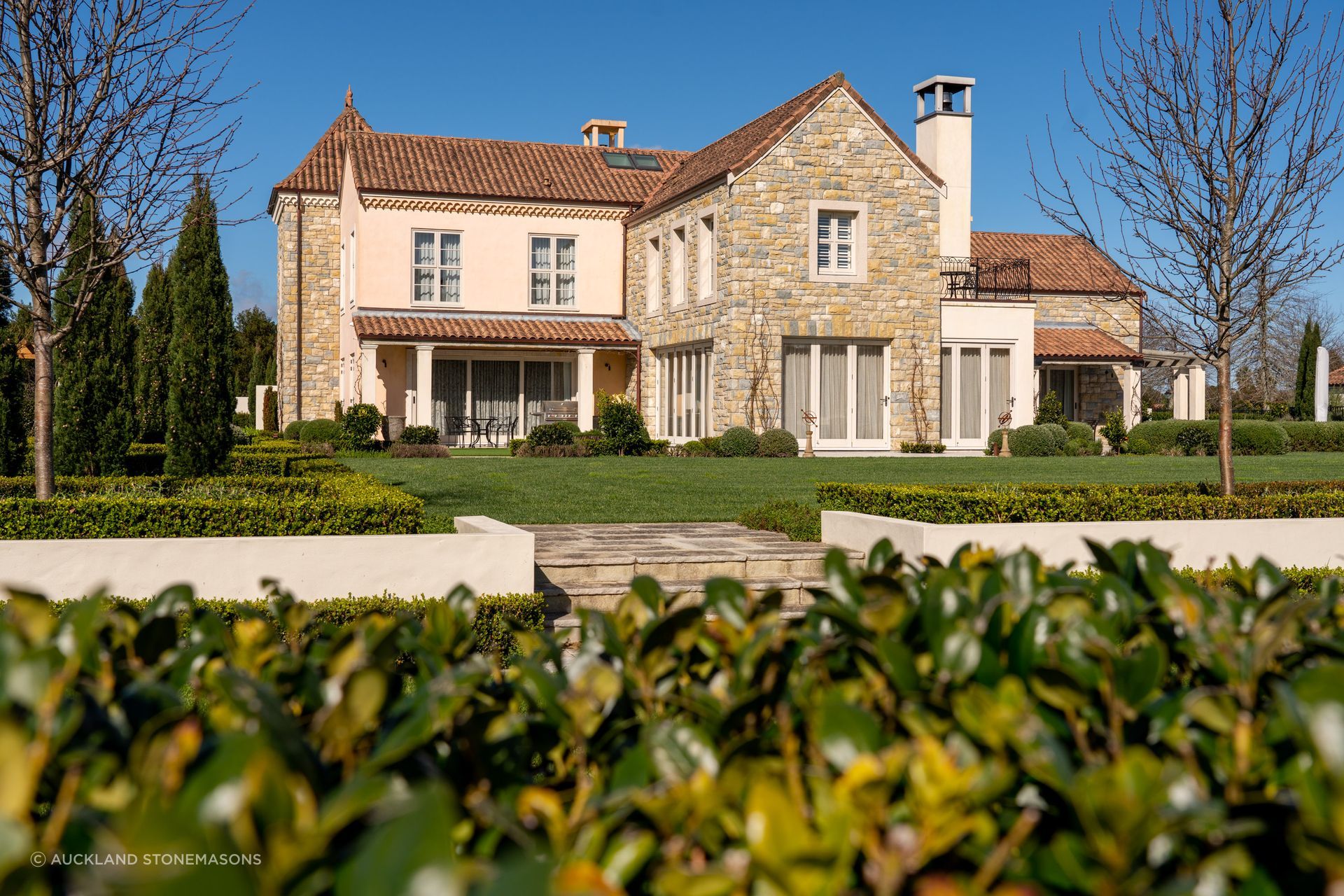 The French provincial home in Riverhead was designed by architect Peter Diprose.
