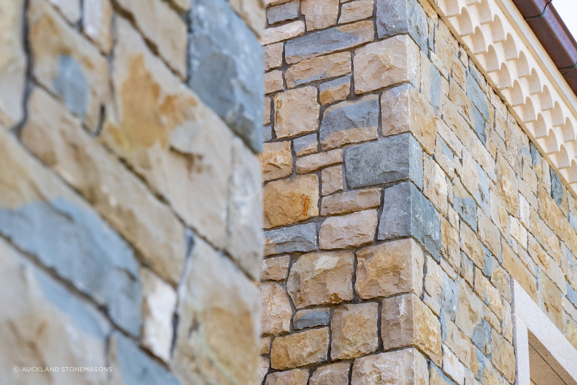 The stone was to look imperfect and full of character.