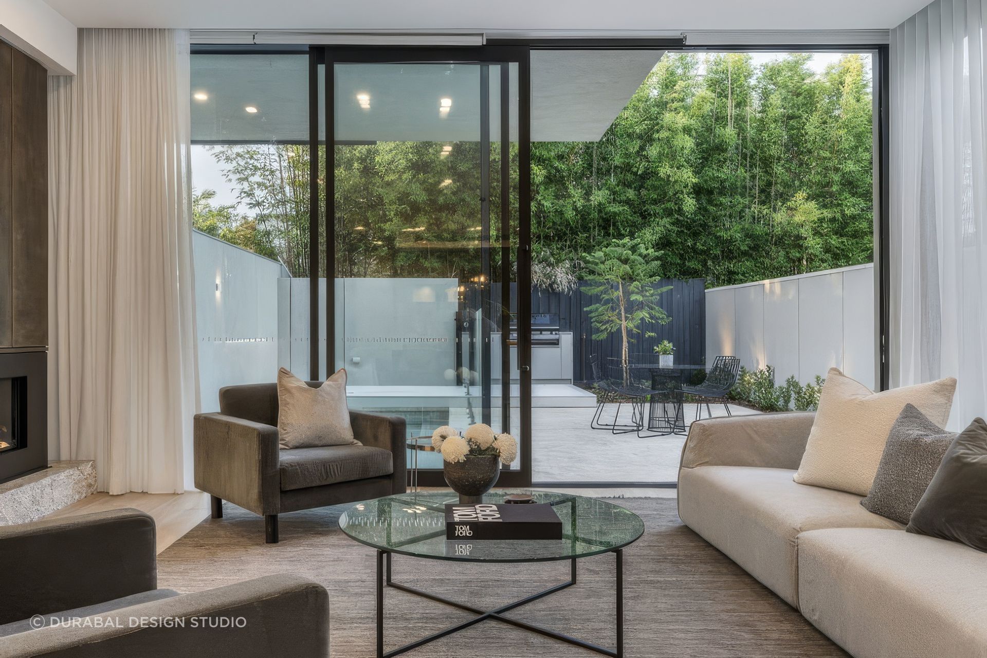“We wanted to make sure it remained suitable for the home, solving a common problem without making the experience complicated or unfamiliar. The entire system is concealed within the frame, preserving clean architectural lines.”