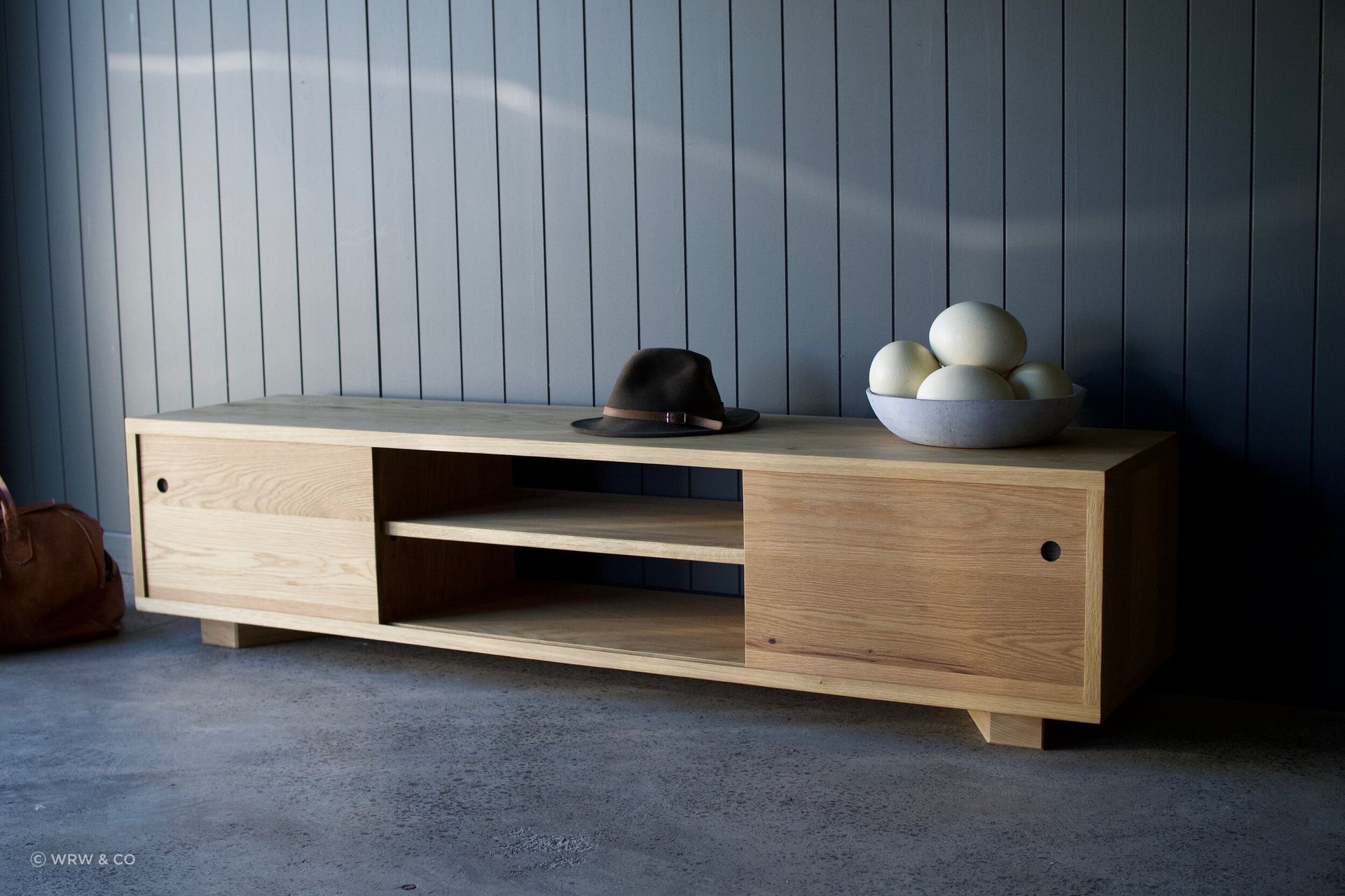 The Danish-inspired Butler Entertainment Unit is made to order and customisable, allowing you to tailor it to your needs.