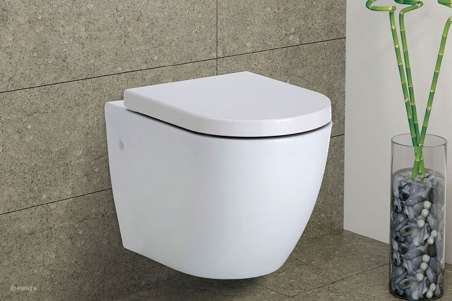 Wall Hung Toilets are a great addition to a modern bathroom. Featured product: Koko Wall-Hung Toilet Suite