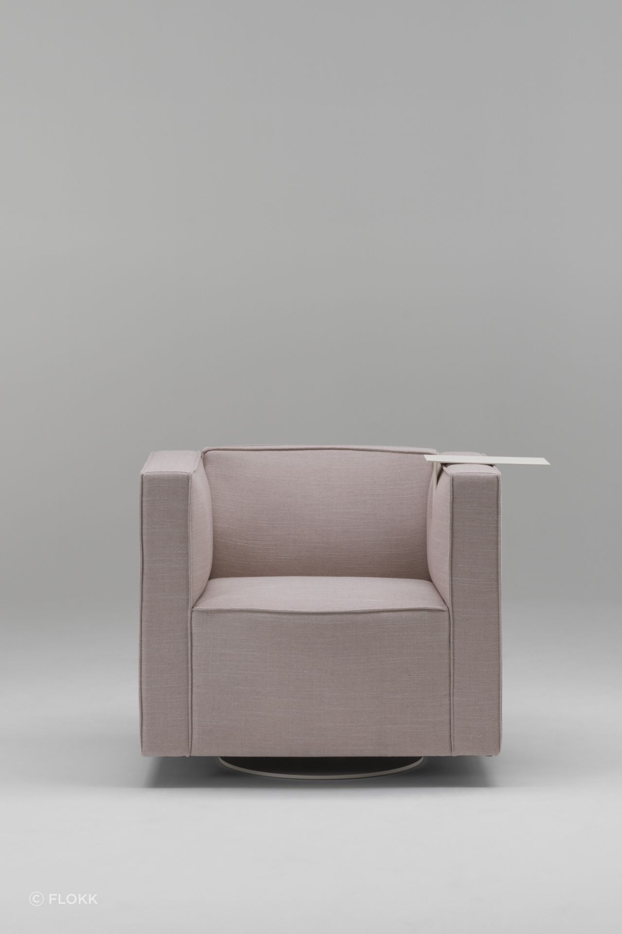 Offecct Pauline by Pauline Deltour with swivel plate and writing table.