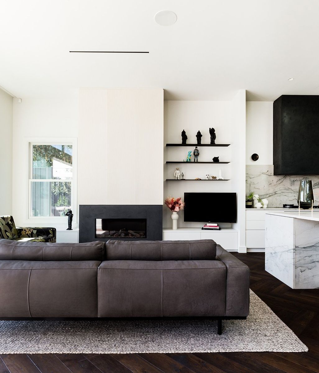 Ambitec Polished Plaster Finishes on Fireplaces