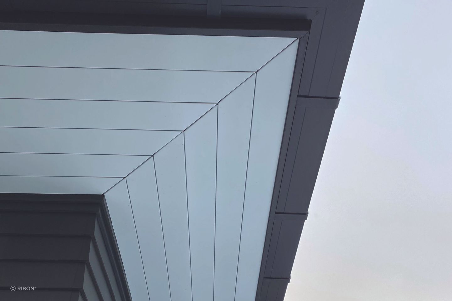 The Ribon fascia soffit system.