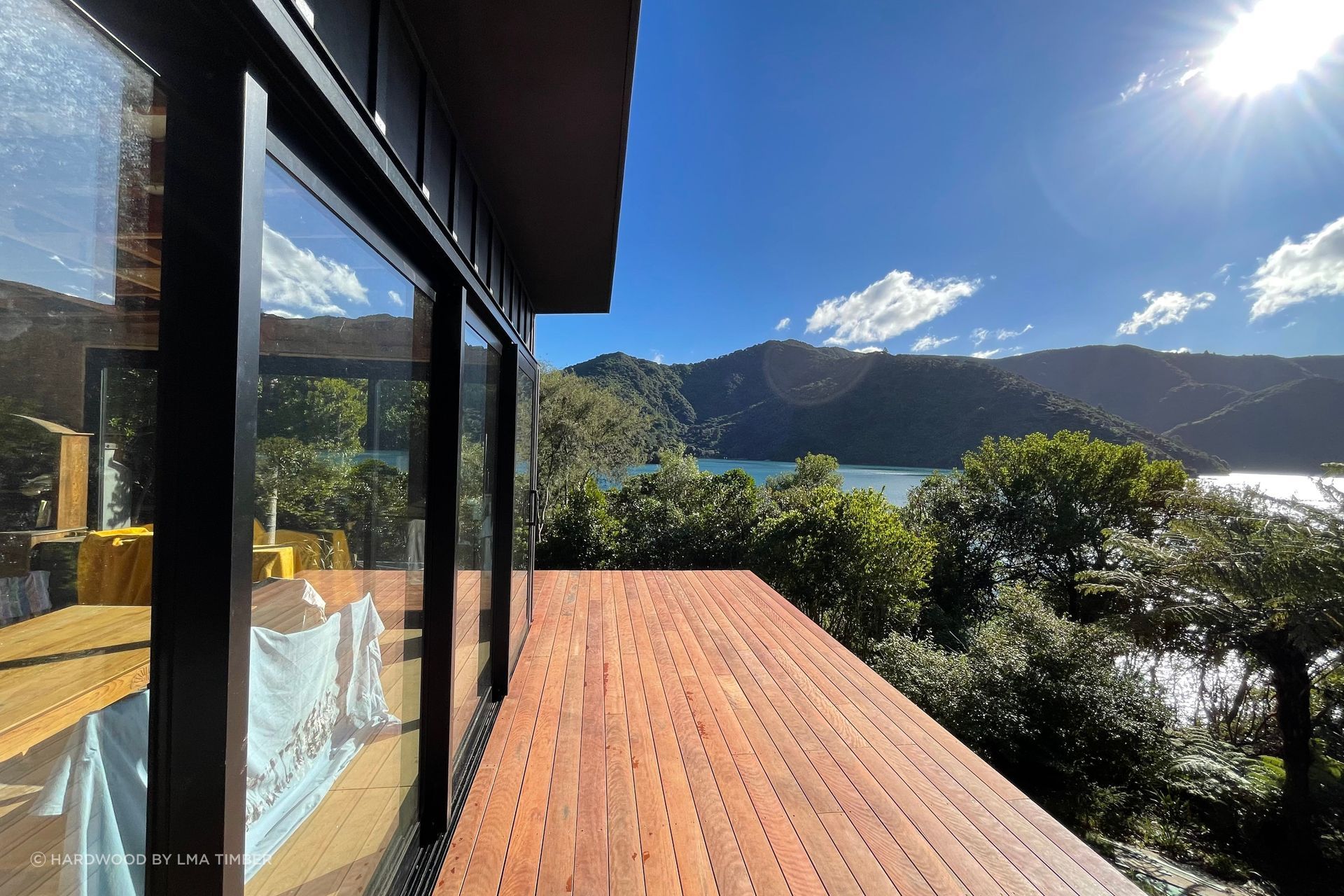 LMA Timber's spotted gum decking is very easy on the eye