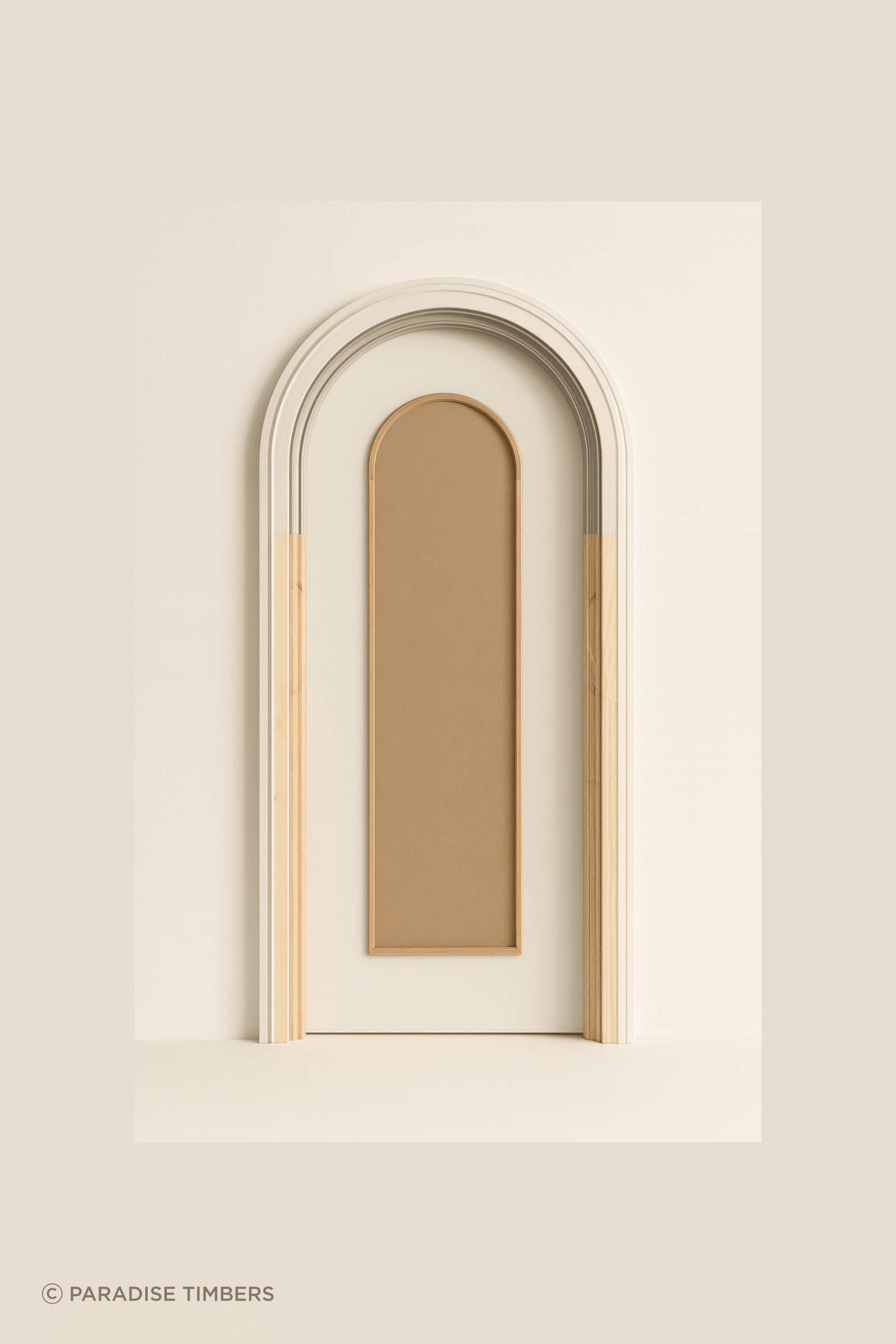 “Builders love that it saves time on site and arrives ready to paint, with no preparation or treatment required. Before installation, the moulding can be gently warmed in the sun to increase flexibility, then applied directly to the wall like a traditional profile."
