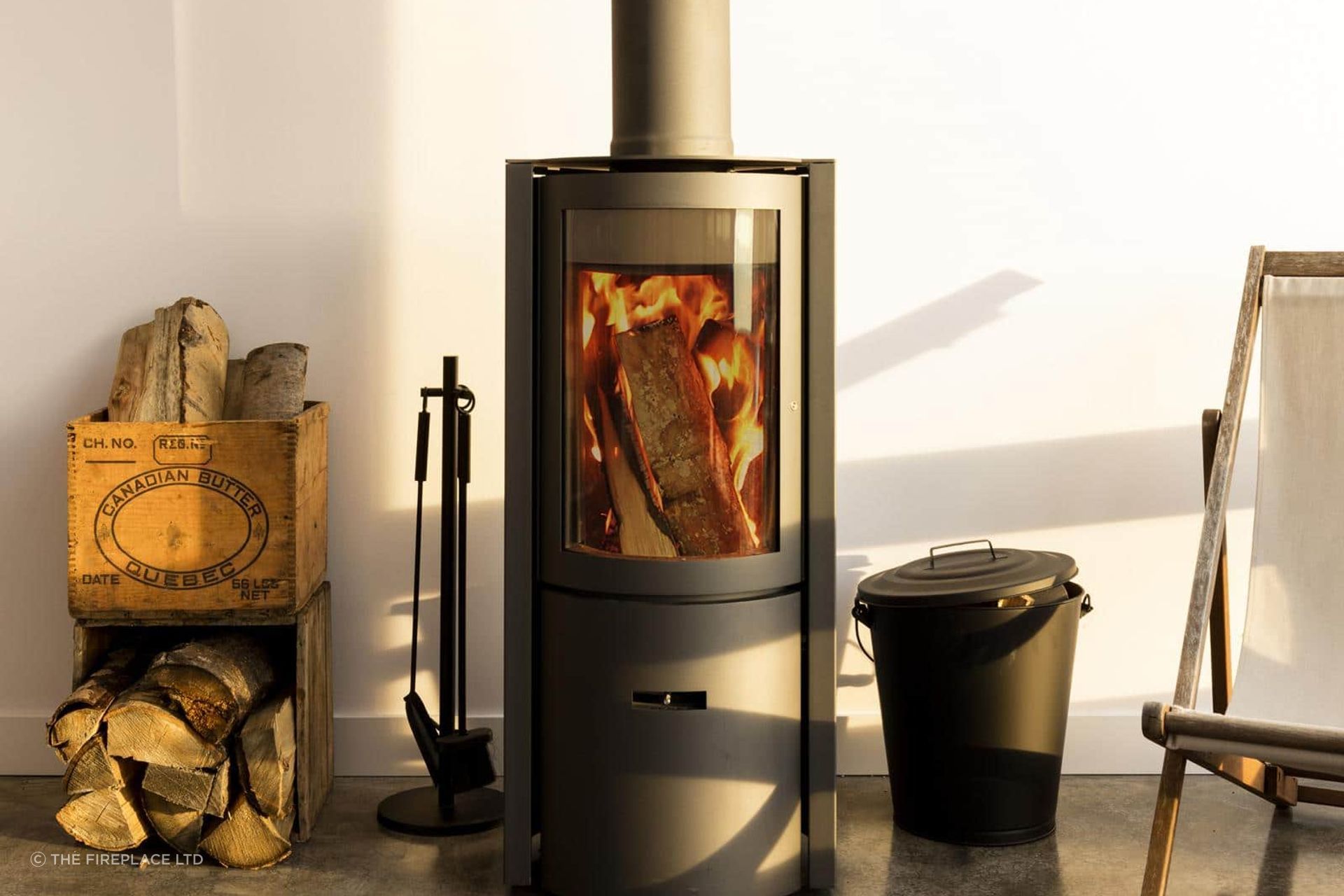 The Stûv Compact One clean air freestanding appliance combines form and function to provide maximum performance, with a stunning view of the flames.