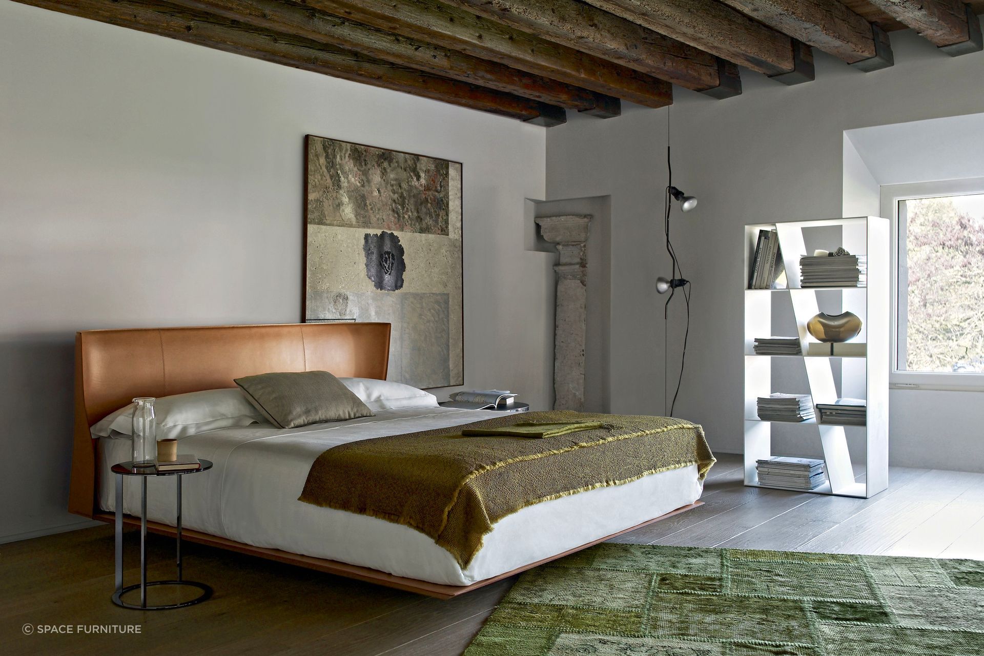 Simple by stylish bedding feature on the Alys Bed