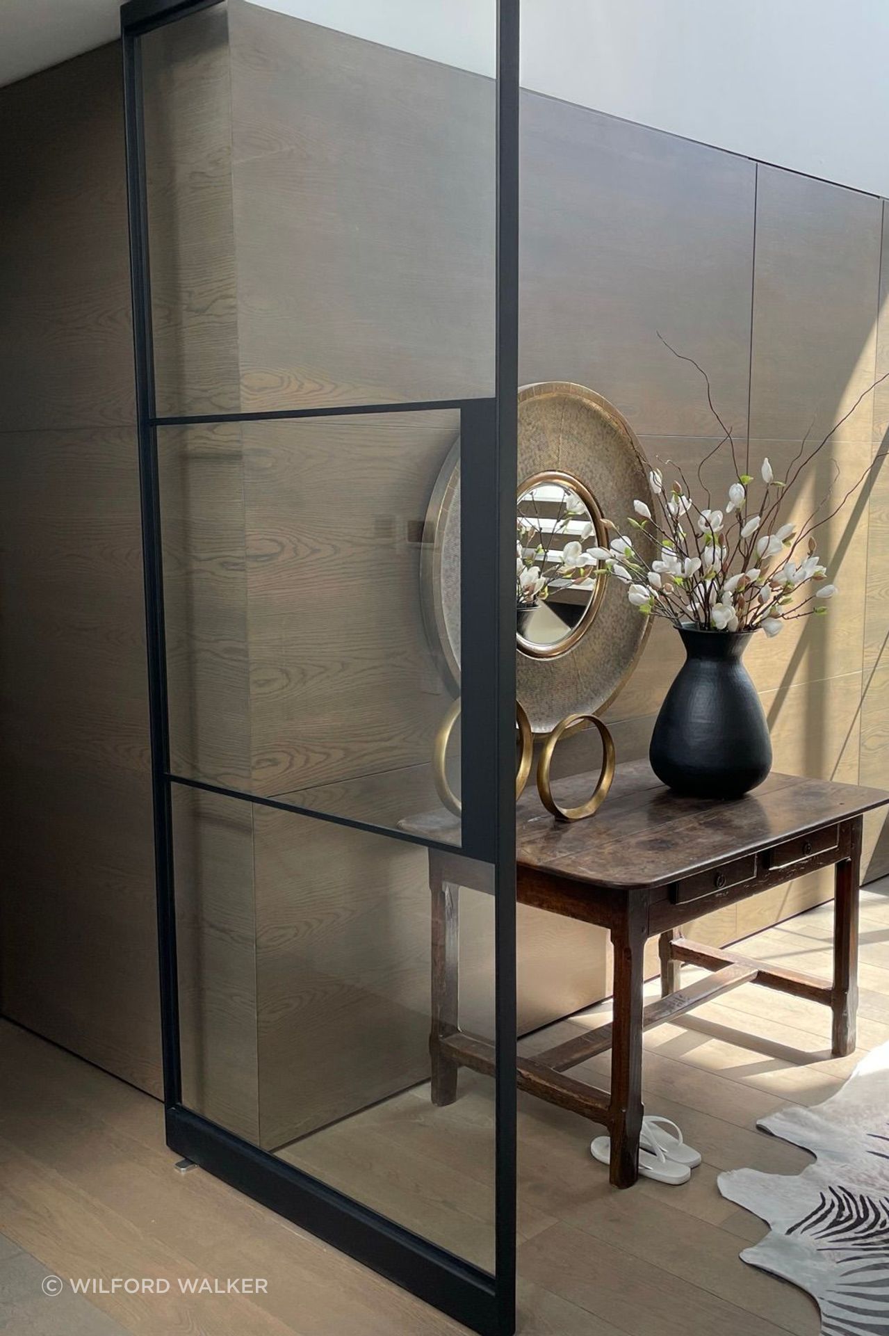 Pivot doors with seamless functionality are becoming popular.
