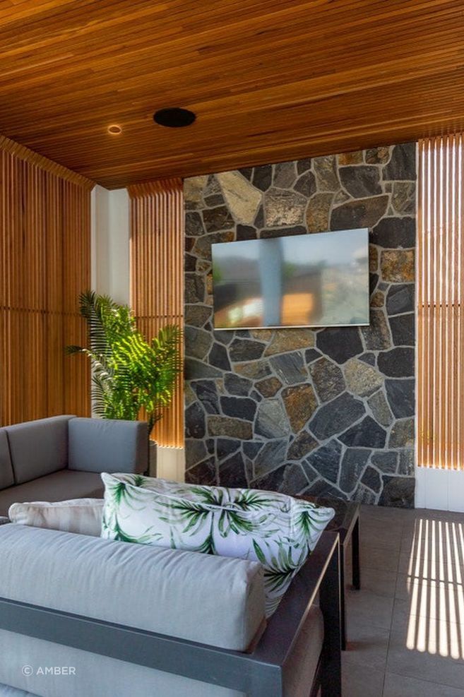 “Our Natural Stone Cladding is a great choice for feature walls as it adds texture and character to entertaining spaces,”