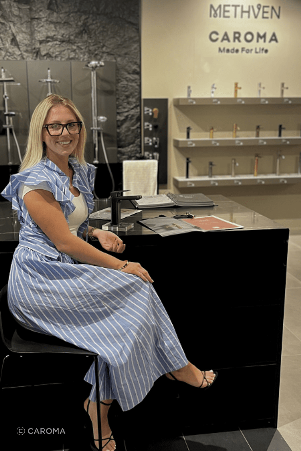 Abigail Curran, Architectural Specifications Representative for Caroma and Methven.