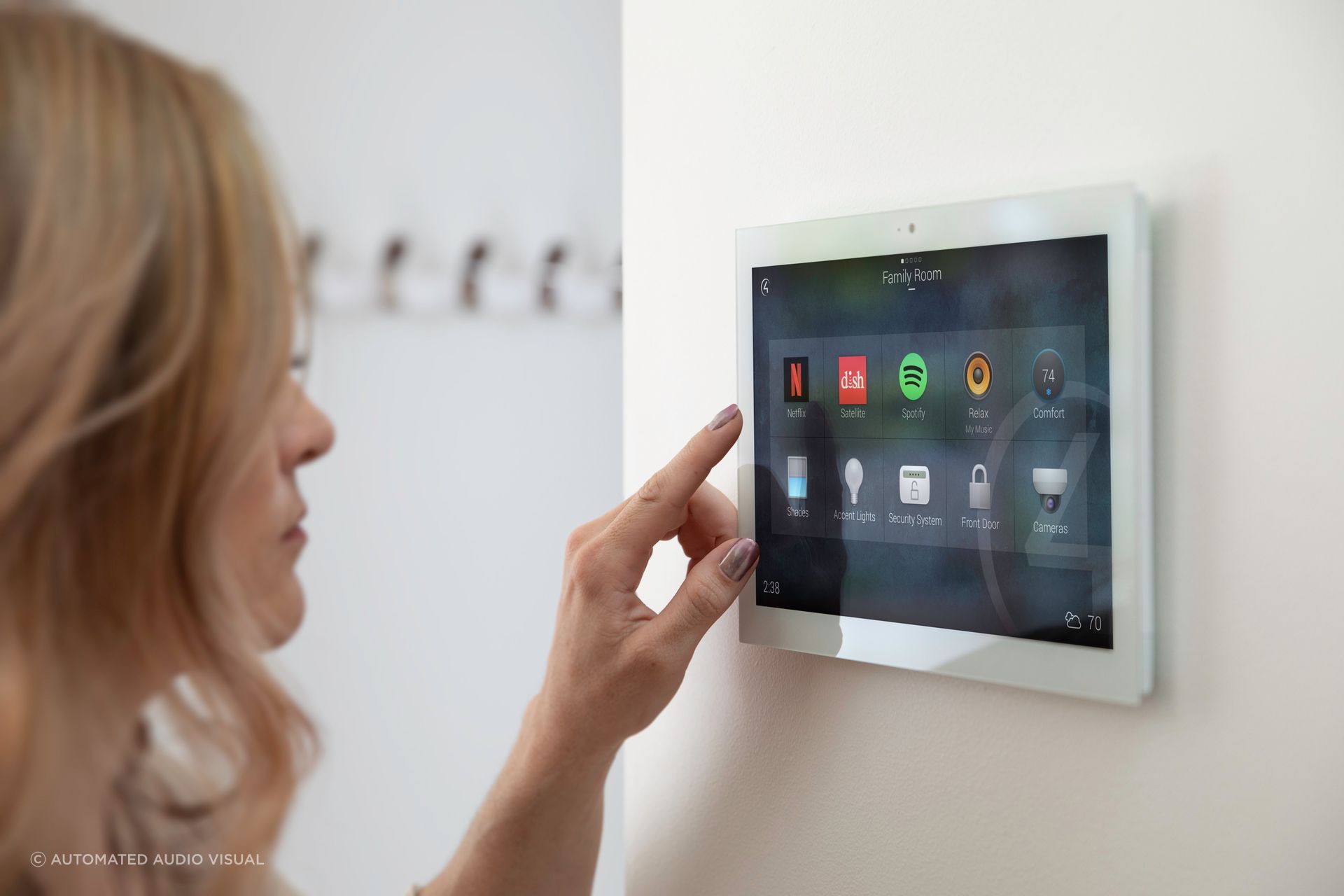 A smart home hub centralises control of various smart devices, allowing you to manage settings and automation for multiple devices from one place.