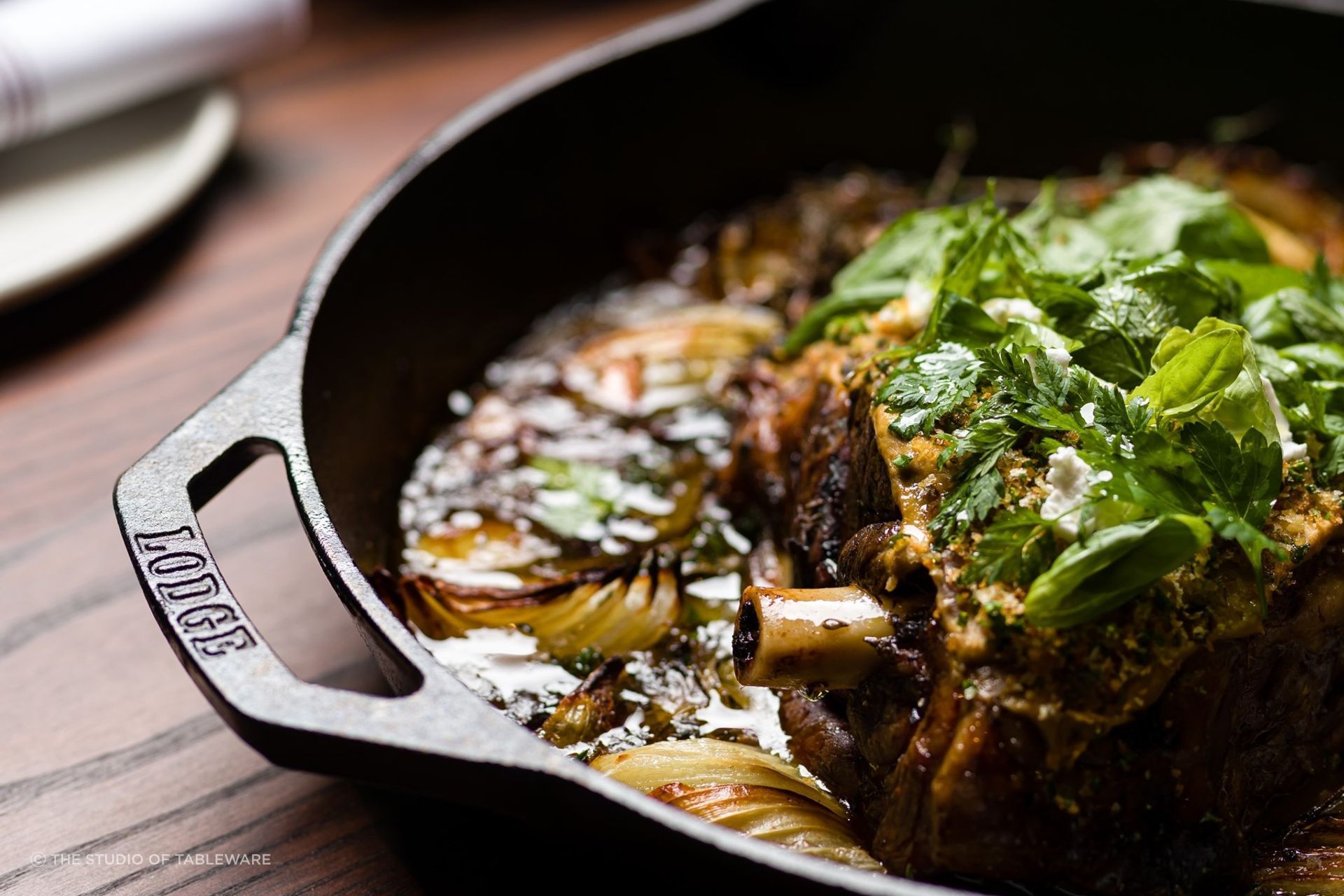 High-quality cast iron cookware like this is great for slow-cooked dishes.