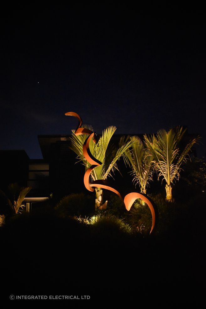 For your focal points like trees, sculptures, or architectural details, Gerard recommends using Spot-LIGHTZ or Spot-LIGHTZ Mini to highlight these features and create visual interest.