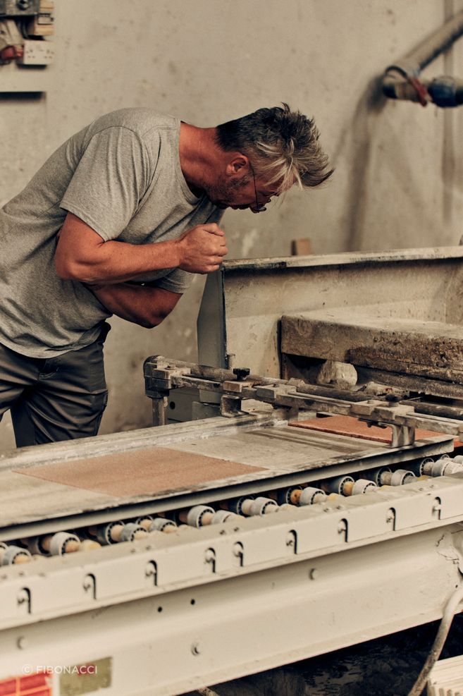 Every part of the production process is carefully monitored to meet Fibonacci's strict standards.