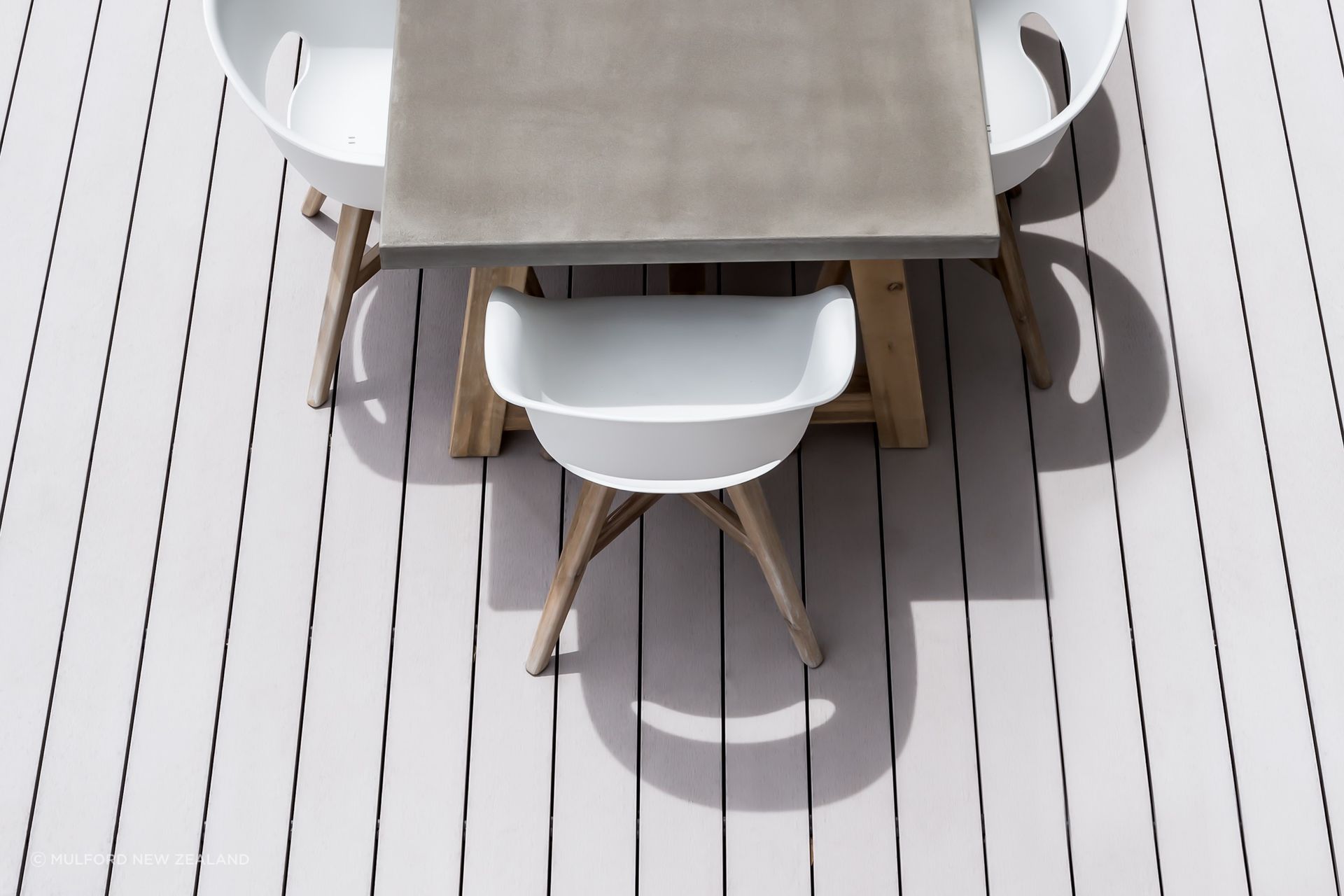 Decking solutions like Futurewood Composite Decking require minimal maintenance over their lifespans.