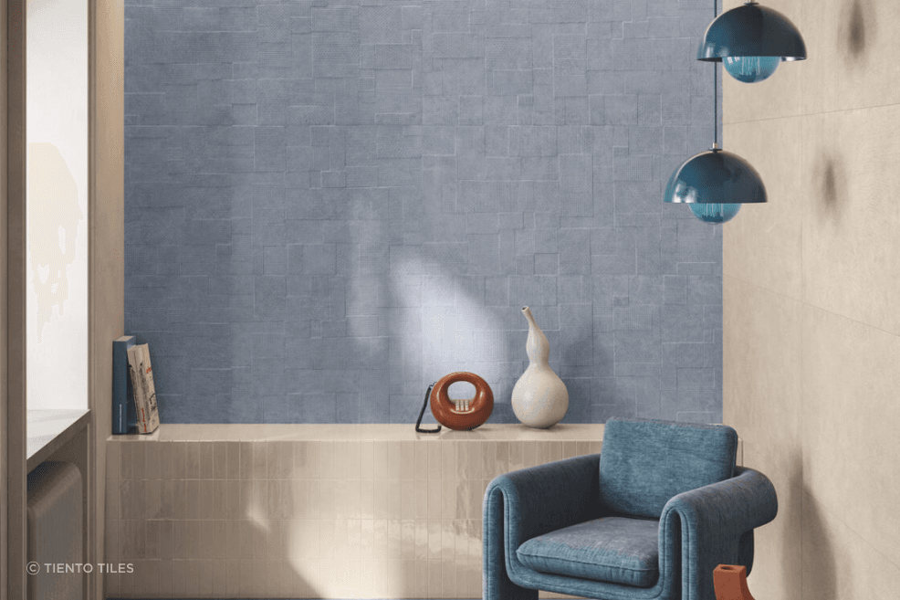 Blues are generally more widely appealing, but any bold colour choice requires due consideration.