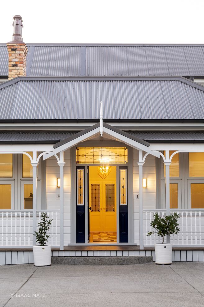 This Stanley Point villa renovation by Broswick Builders celebrates the heritage elements of the original home.