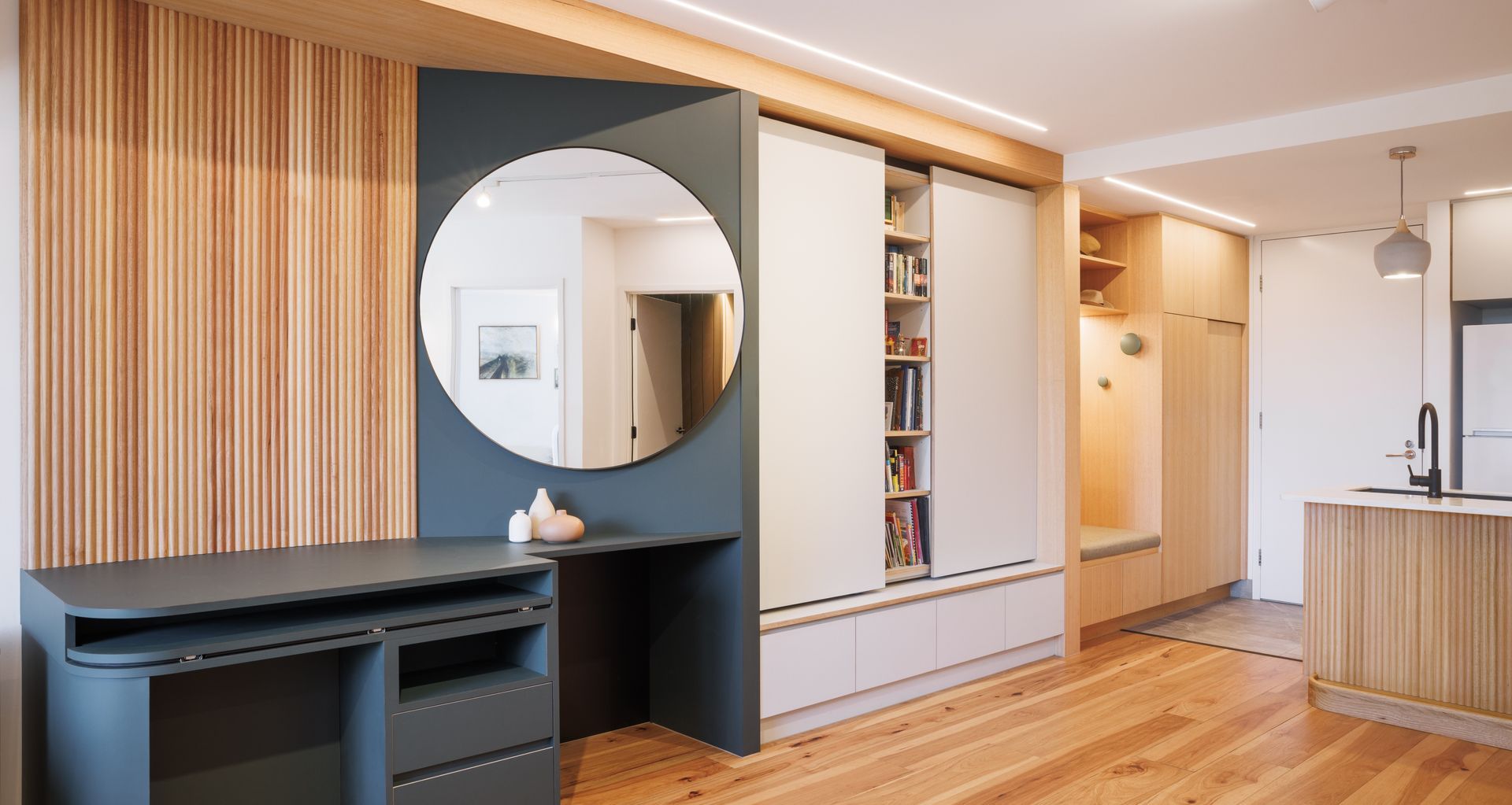 This compact Melbourne home by Whisker Architecture showcases clever design that reduces the mental load.