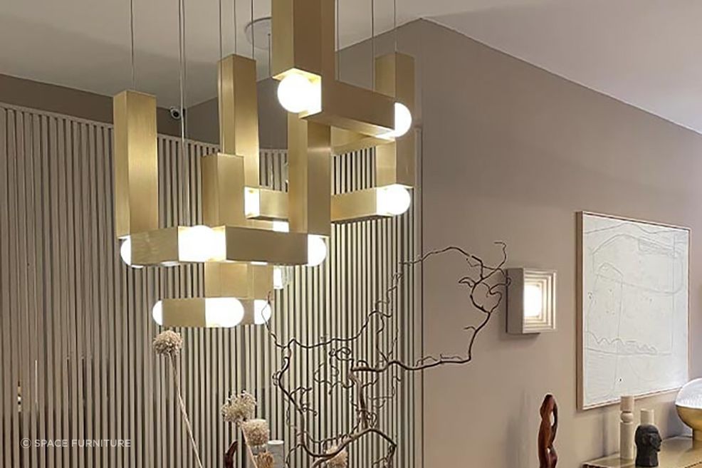 Vesper Duo - Brushed Gold
by Space Furniture