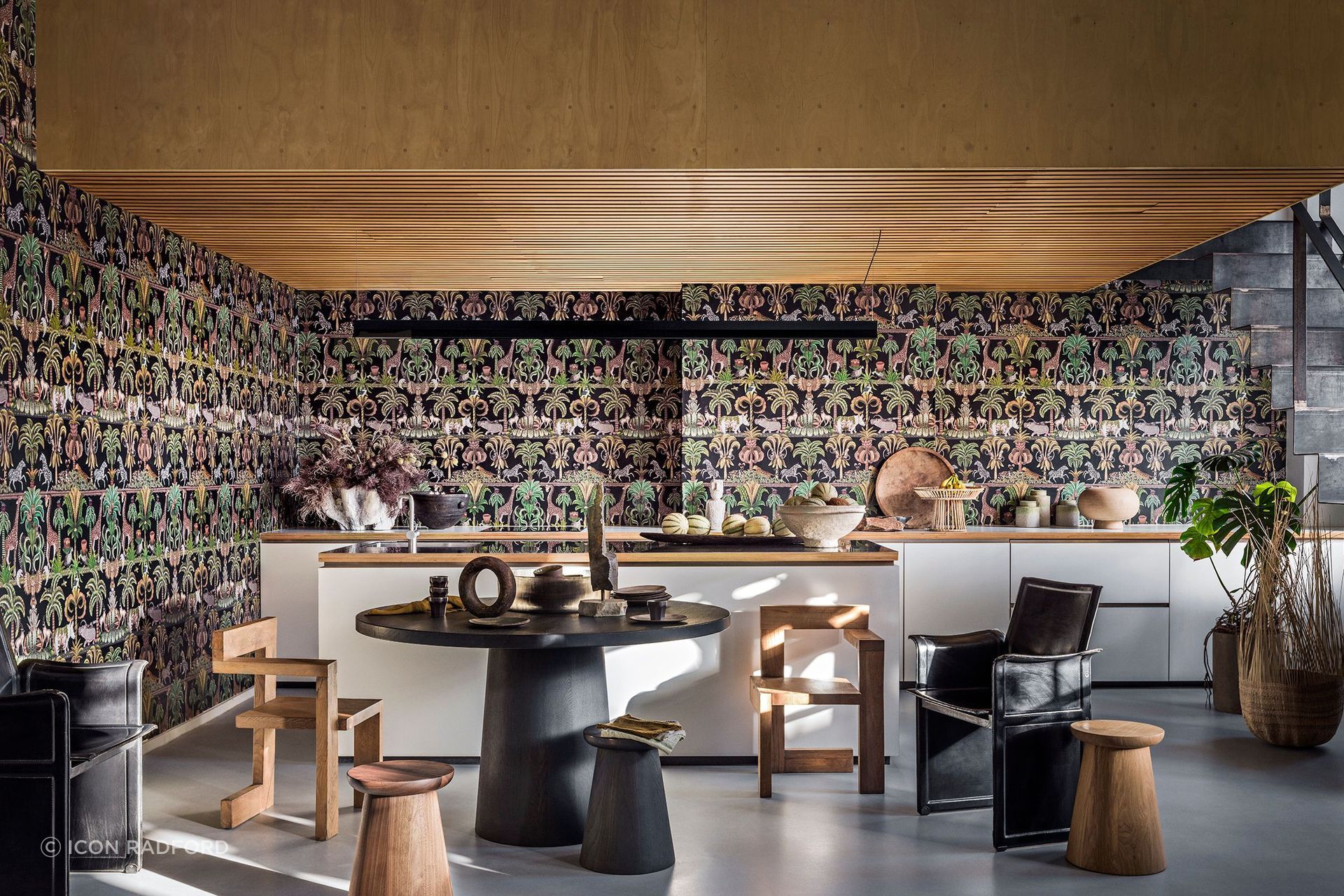 The wide range of available wallpapers offer limitless design potential.