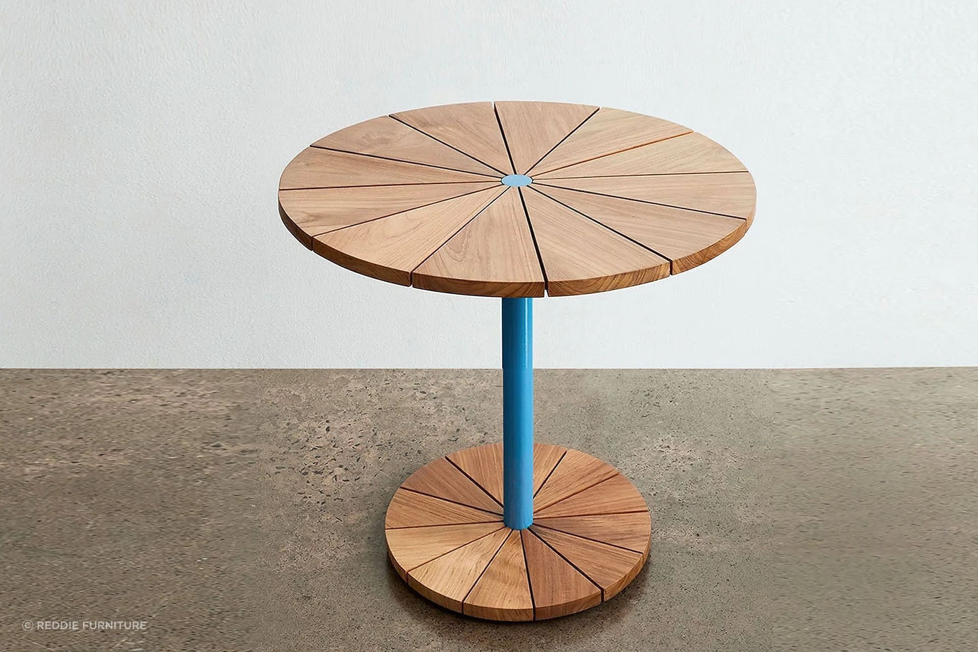Stylish pedestal coffee tables stand out with their unique design. Featured product: Bob Outdoor Pedestal Coffee Table.