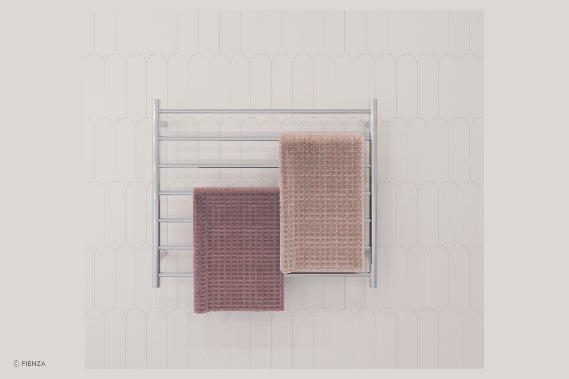Heated towel rails can be a cost efficient heating solution. Featured Product: Isabella Heated Towel Rail by Fienza