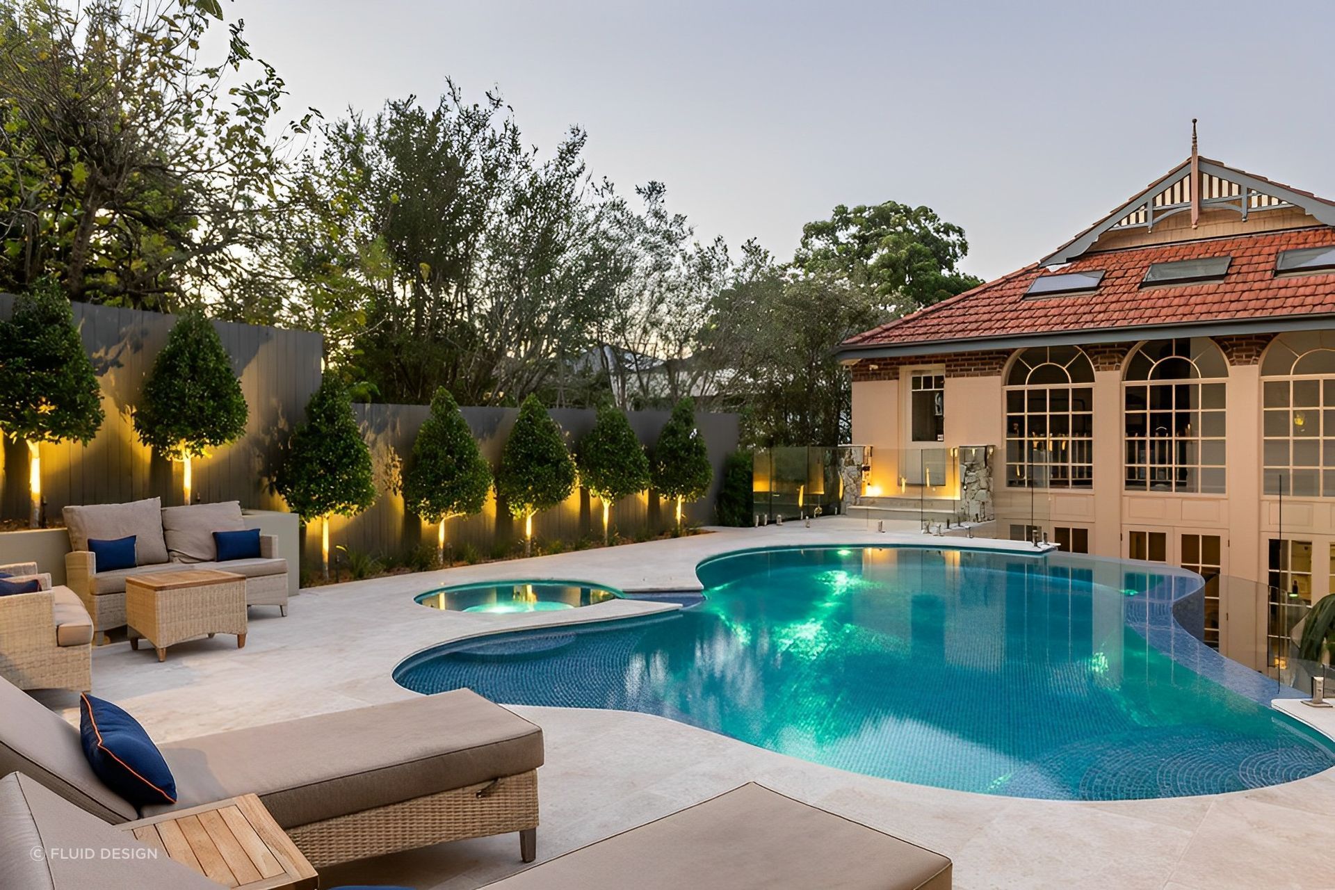 The perfect spot to relax in after a long day. Featured project: Northbridge Family Entertainer - Fluid Design