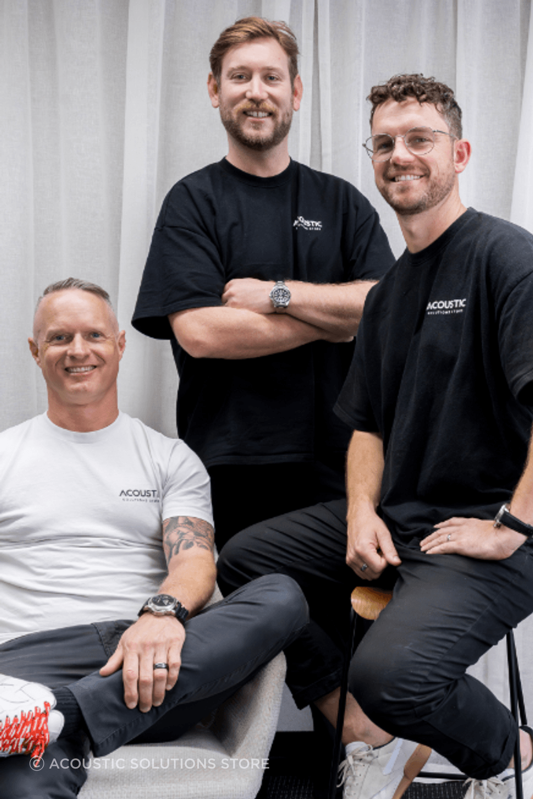 Directors Damon Hiley, Mitch Atkins and Mike Dunn.