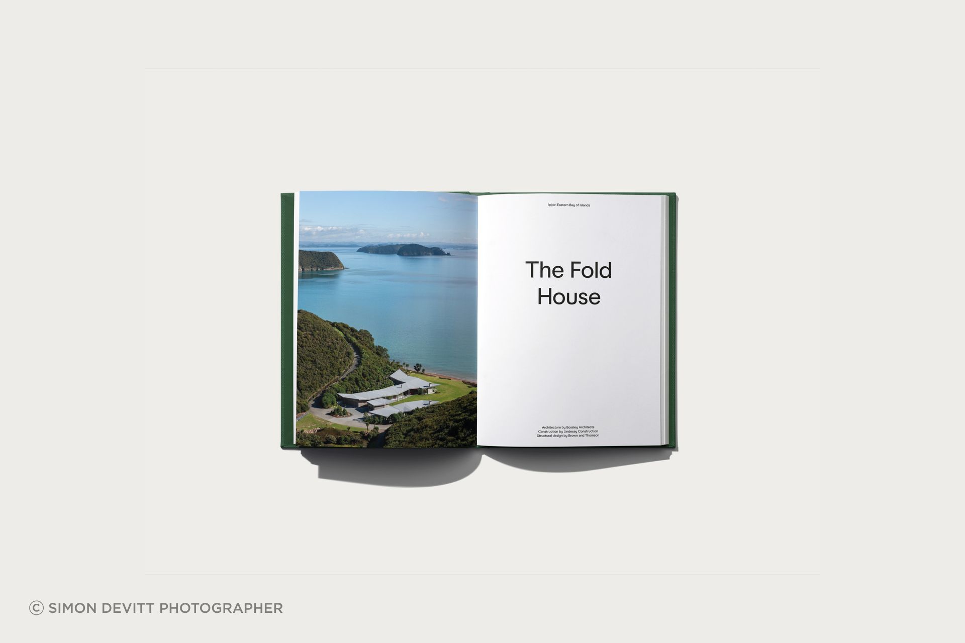 The Fold House by Bossley Architects featured in Cape to Bluff Vol. 2
