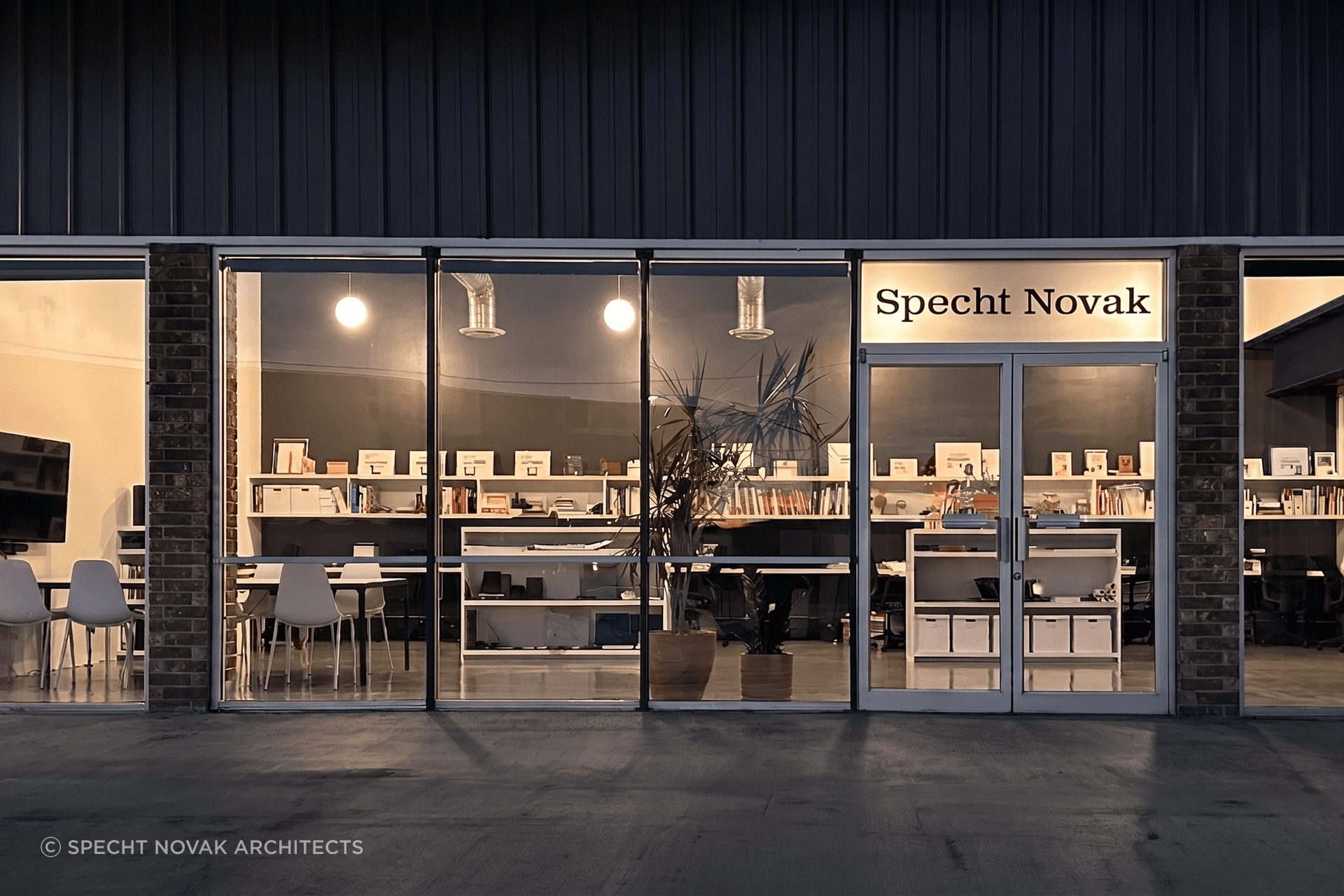 Specht Novak’s Austin, Texas studio reflects the practice’s grounded approach to contemporary residential architecture, where research, material thinking and technical resolution come together.
