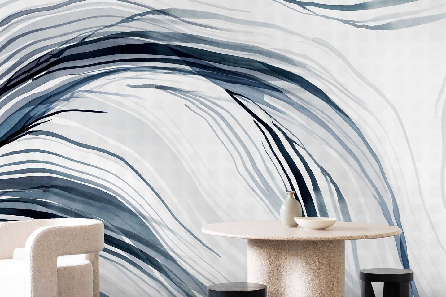 'Wave' in Silver Sapphire.