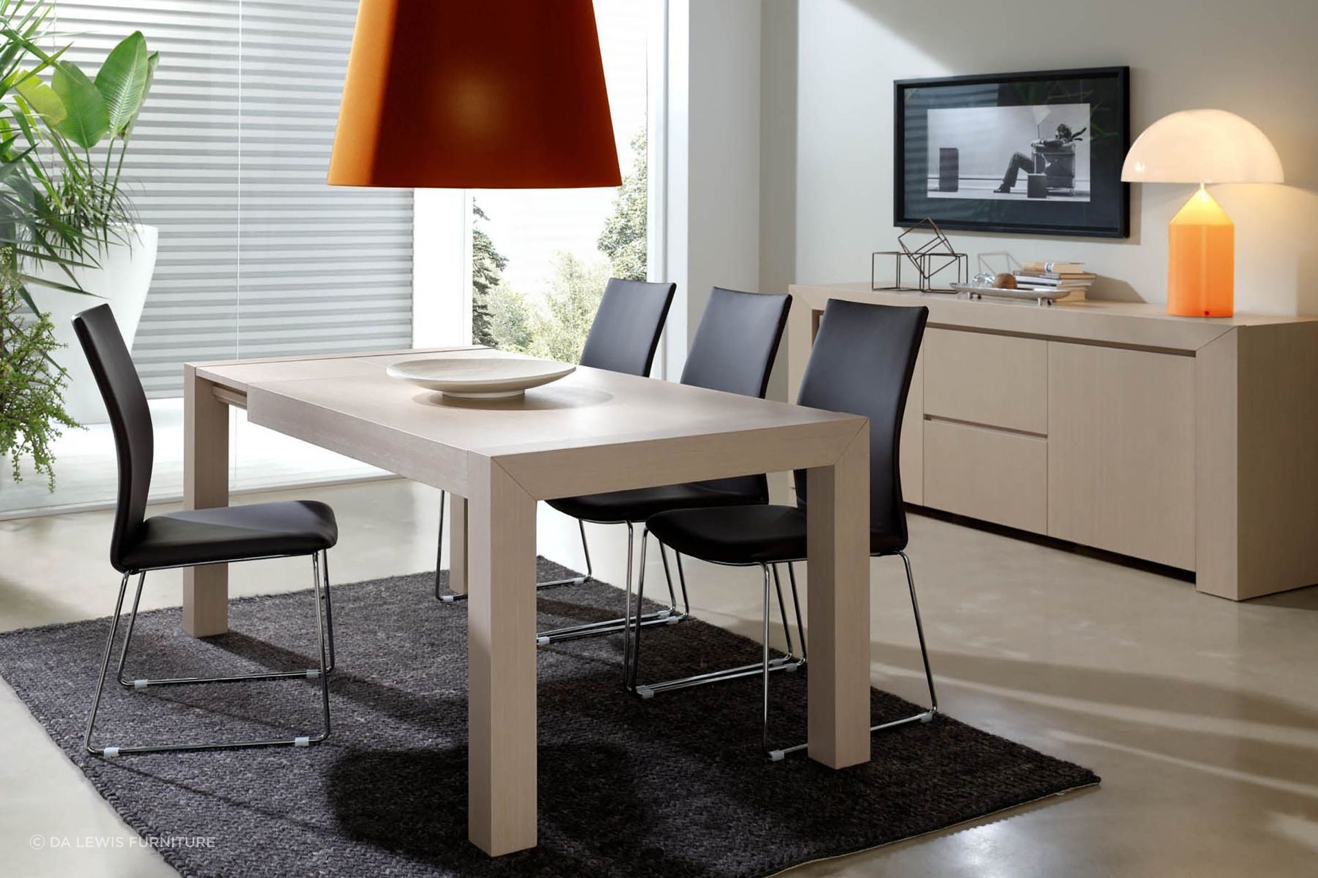 The Alicante Buffet is solid furnishing with a strong presence, made from quality American Oak.