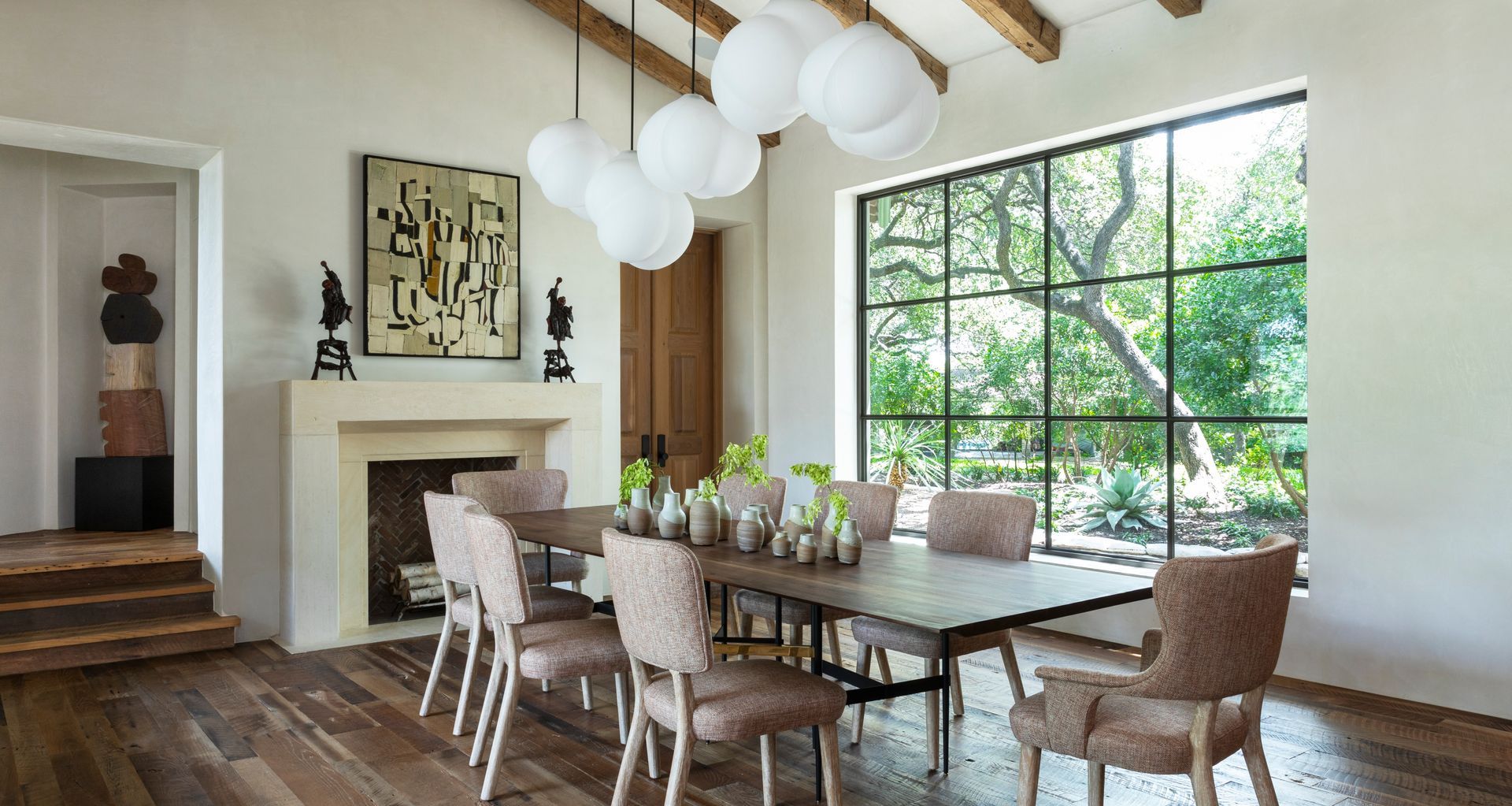 West Austin is a whole-house renovation of a 1950s Tarrytown ranch in Austin, completed by Cravotta Interiors in 2025 for a family of five.