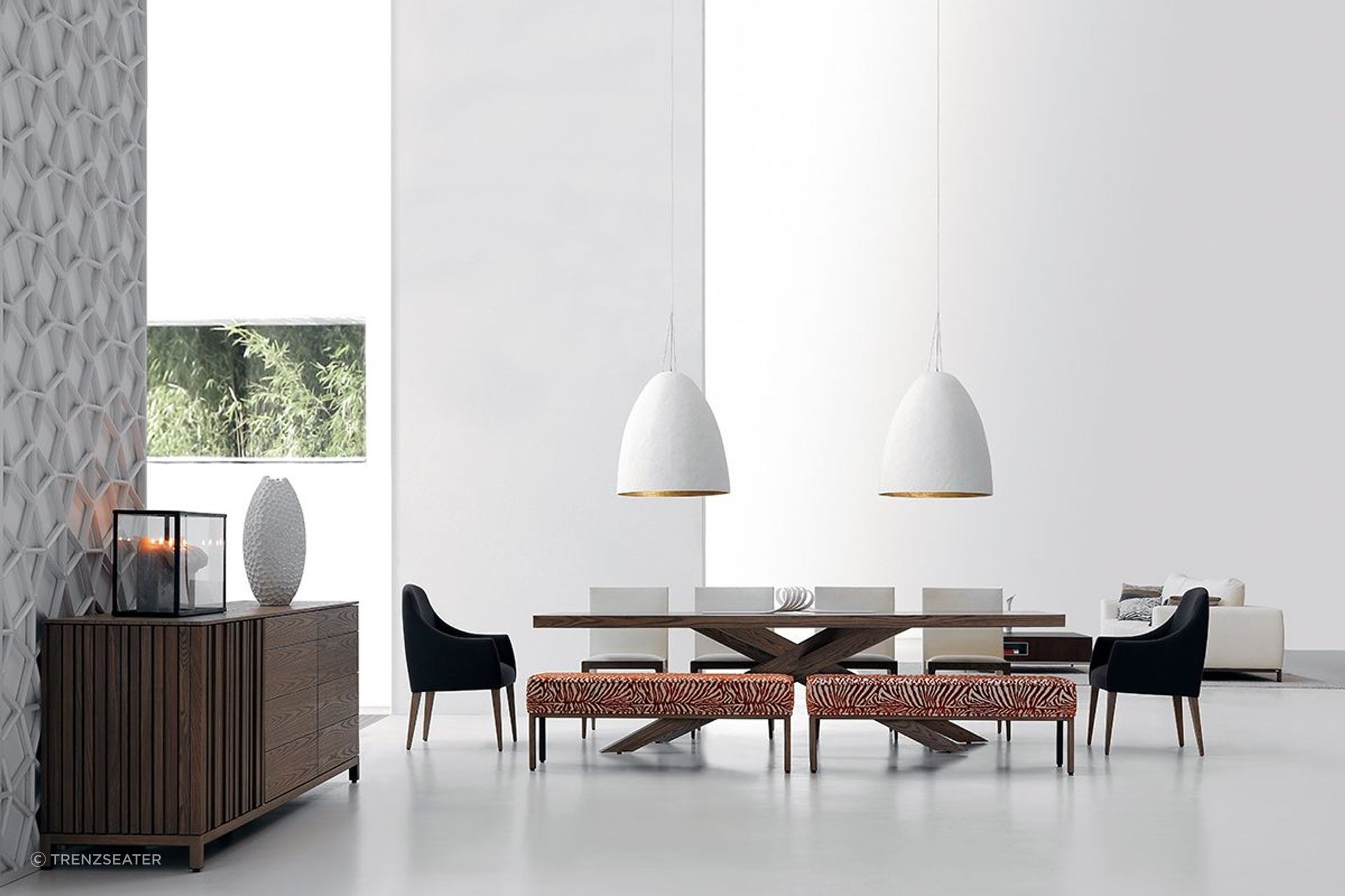 Pendant lights like the Bullit Pendant Light are a practical and stylish way to brighten up your living spaces