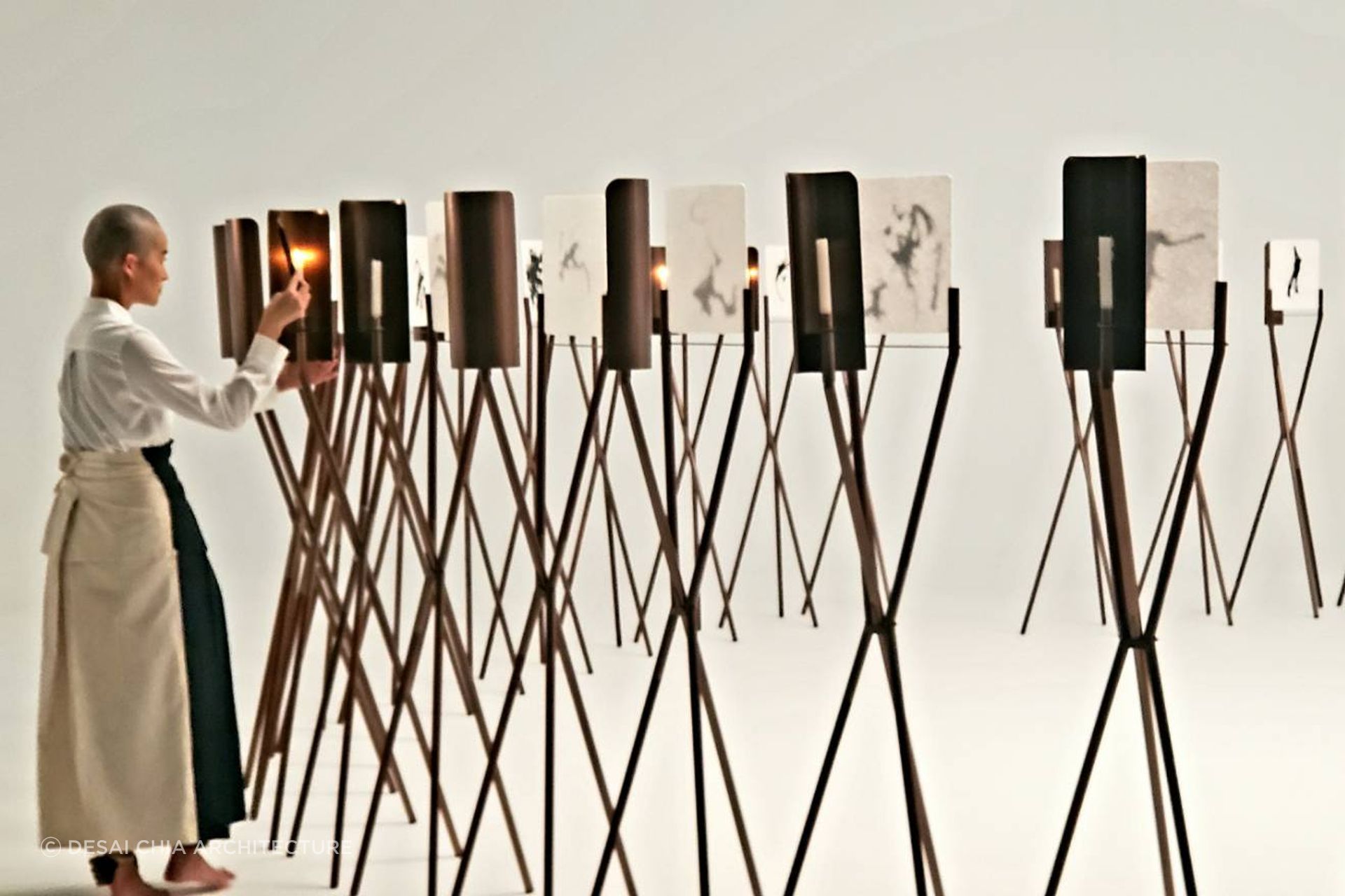 Chaque Souffle Une Danse by Lee Mingwei in collaboration with Desai Chia Architecture, San Francisco, California
