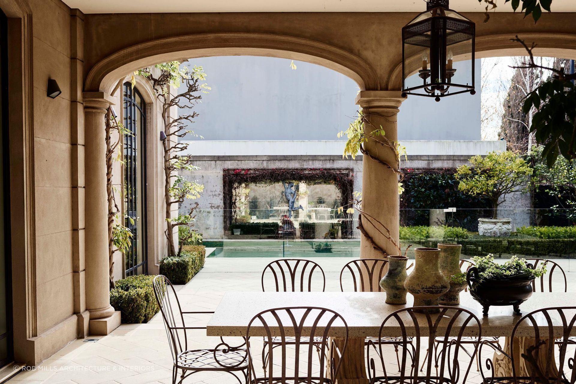 Kenley Court by Rob Mills Architecture &amp; Interiors | Photography by Mark Roper - an illustrious outdoor garden room.