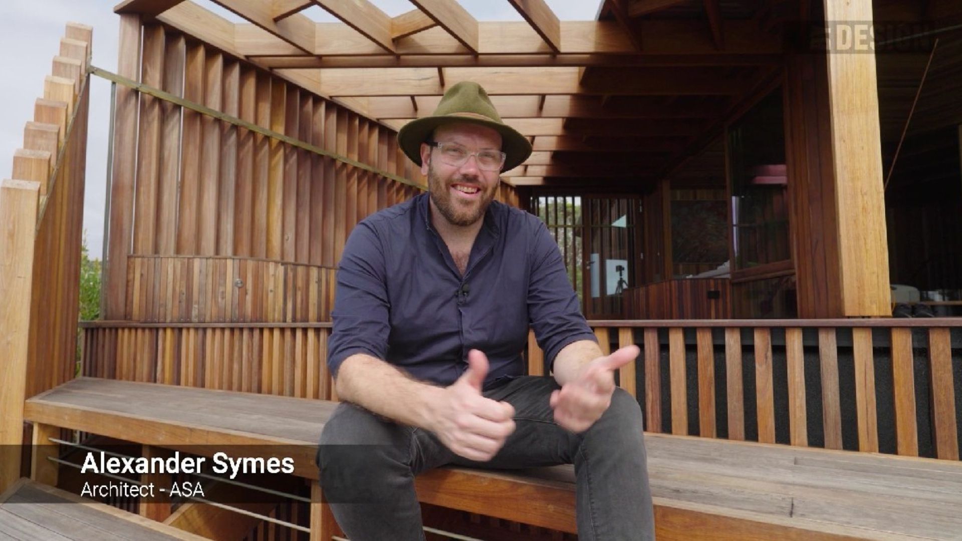 Testimonial from architect Alexander Symes video