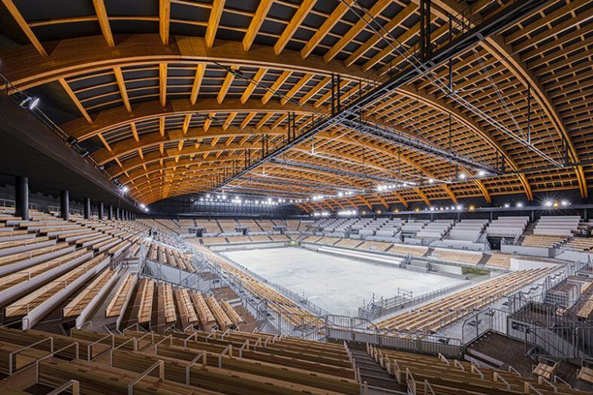 Best Use of Certified Timber Prize: a gymnastics centre and a research facility show the flexibility and robustness of timber
